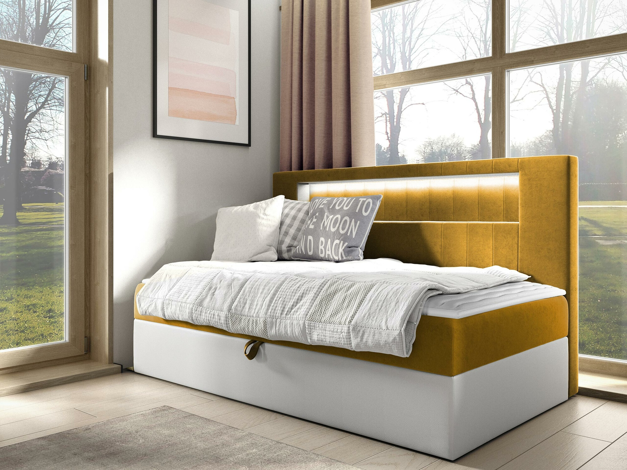 Cama continental Lucus IV (Soft 017 + Fresh 37)