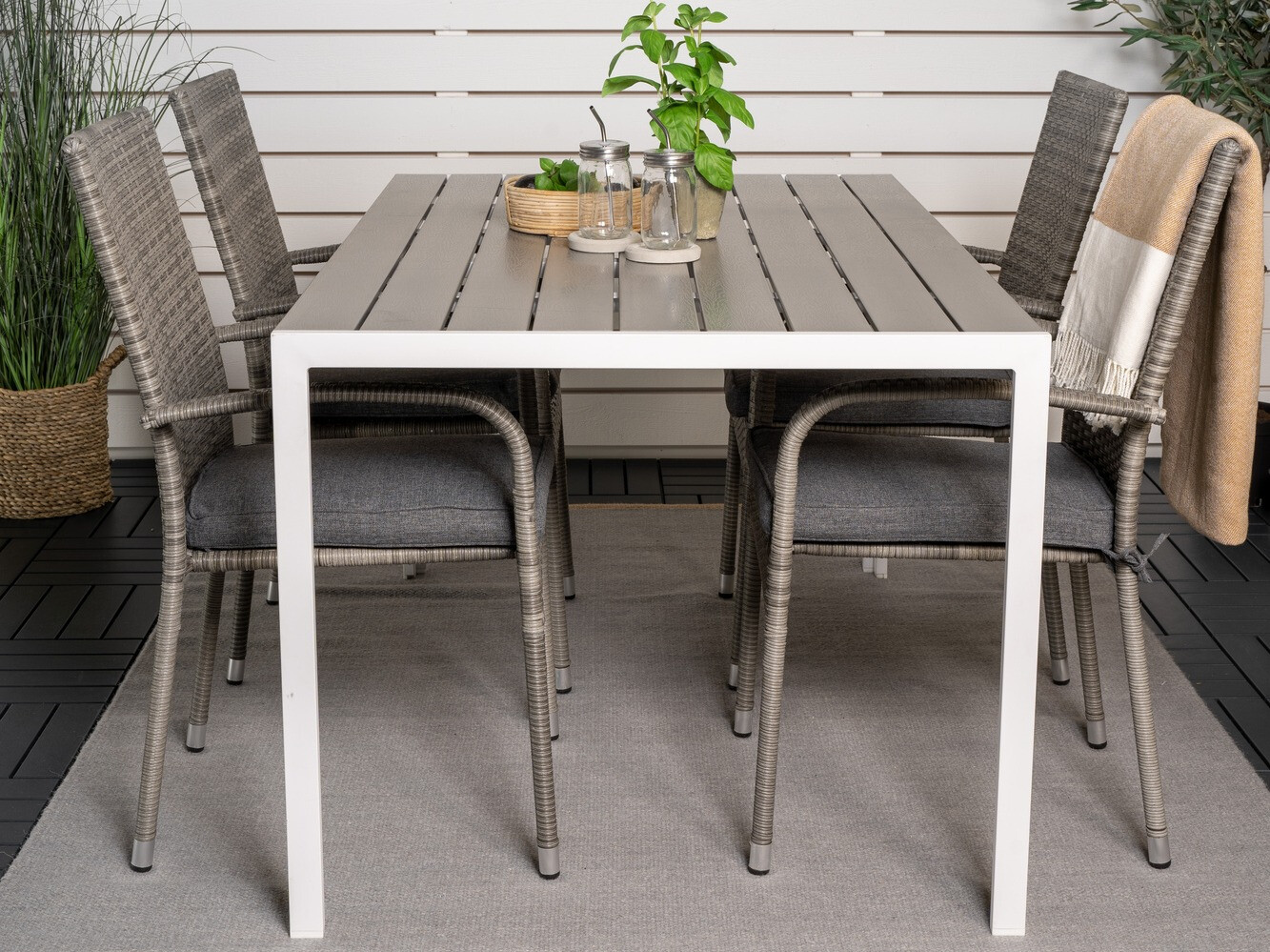 Conjunto de mesa y sillas Dallas 4660