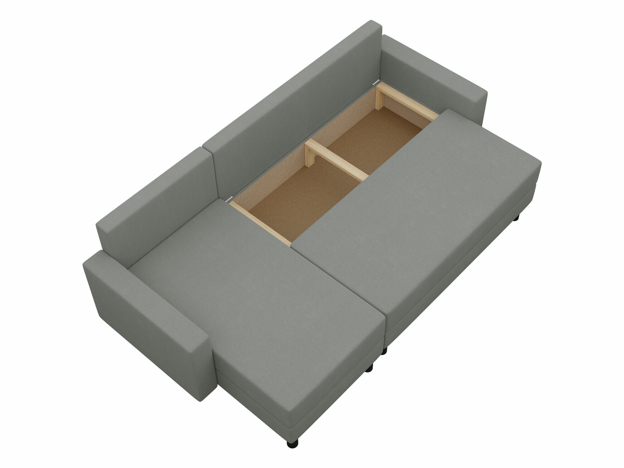 Sofá rinconero Delaware 100 (Alova 04 + Alova 10)