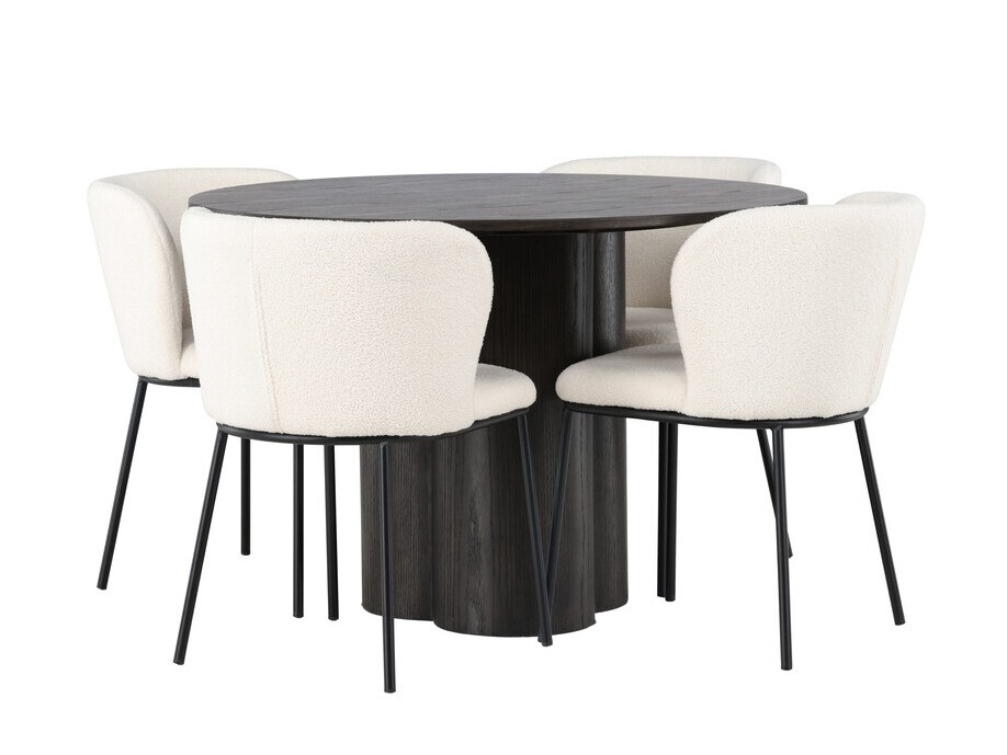 Conjunto de mesas y sillas para comedor Dallas 4356