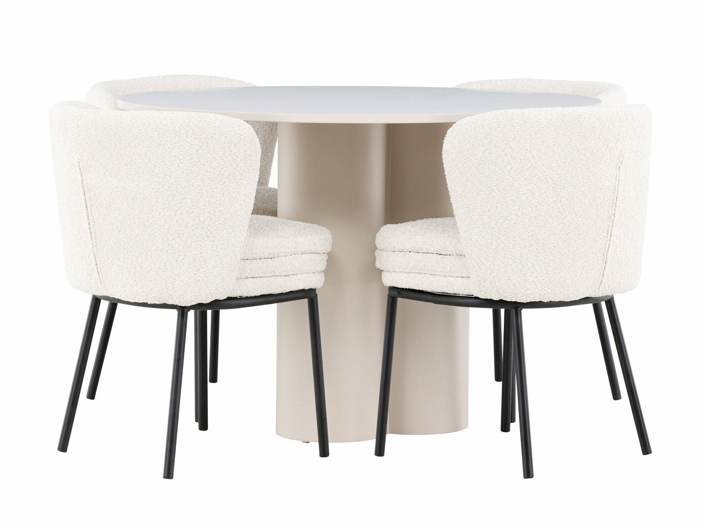 Conjunto de mesas y sillas para comedor Dallas 4689