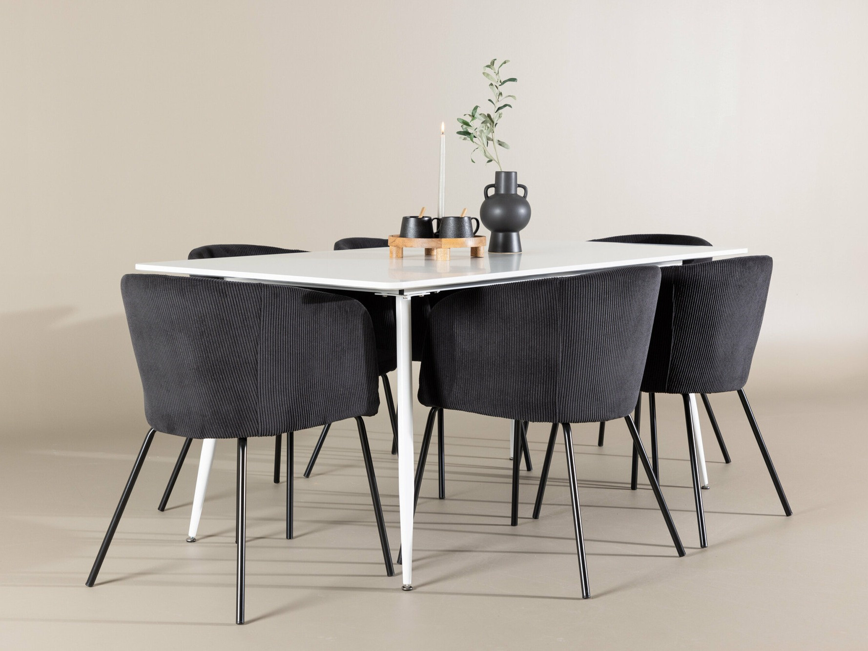 Conjunto de mesas y sillas para comedor Dallas 4690