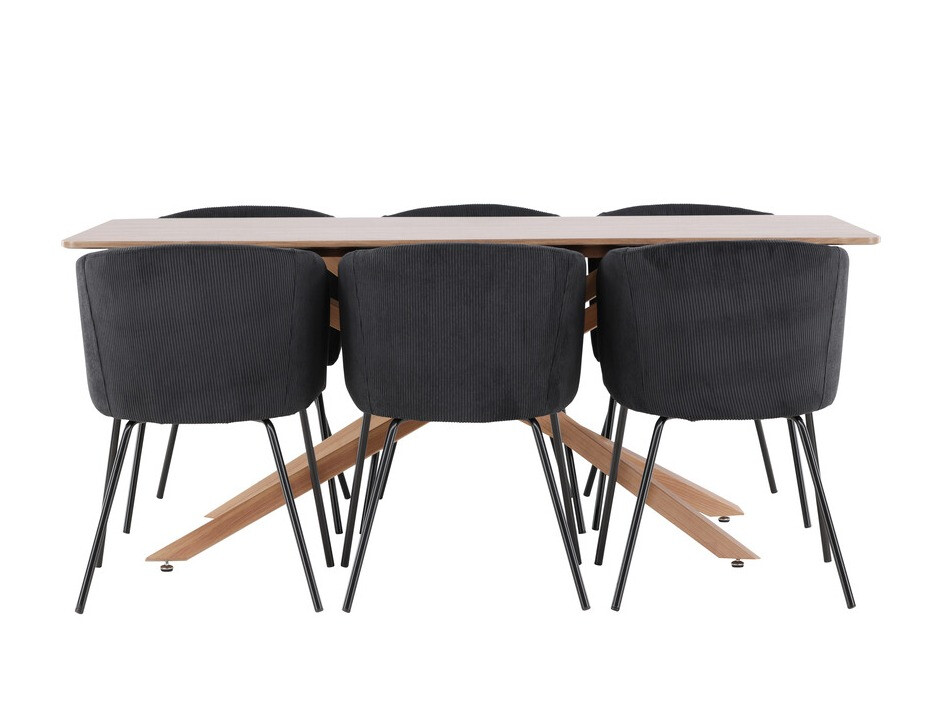 Conjunto de mesas y sillas para comedor Dallas 4691