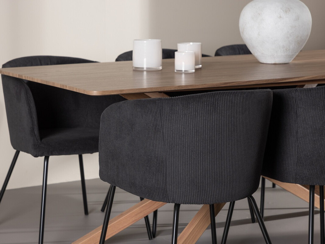 Conjunto de mesas y sillas para comedor Dallas 4691