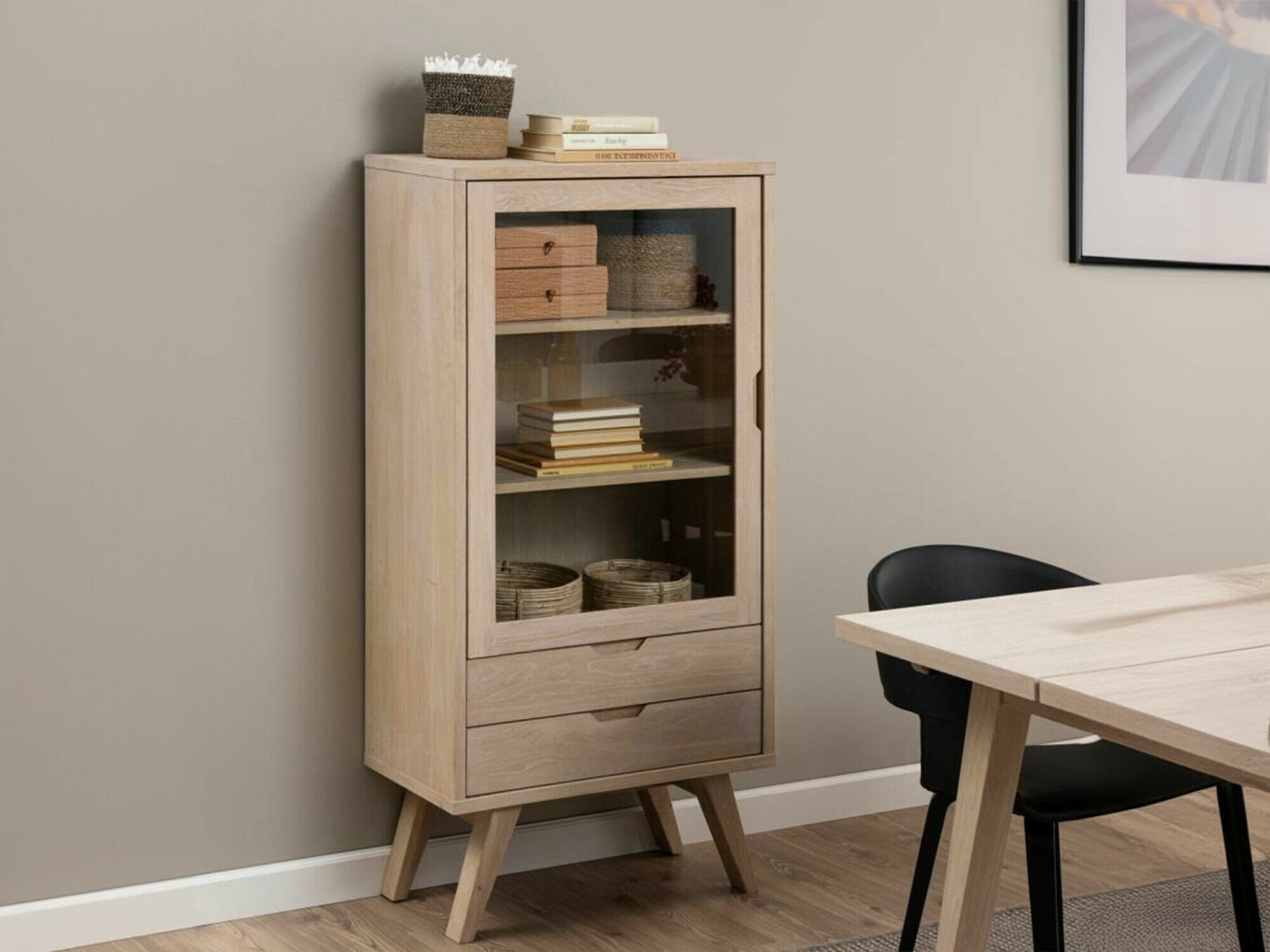 Estantería Norsica Albene 108 (Roble claro)