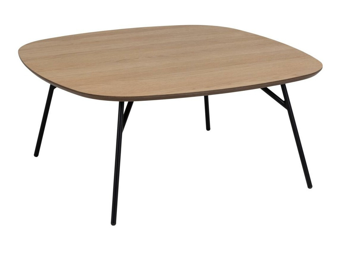Mesa de centro Norsica 903 (Negro + Marrón)