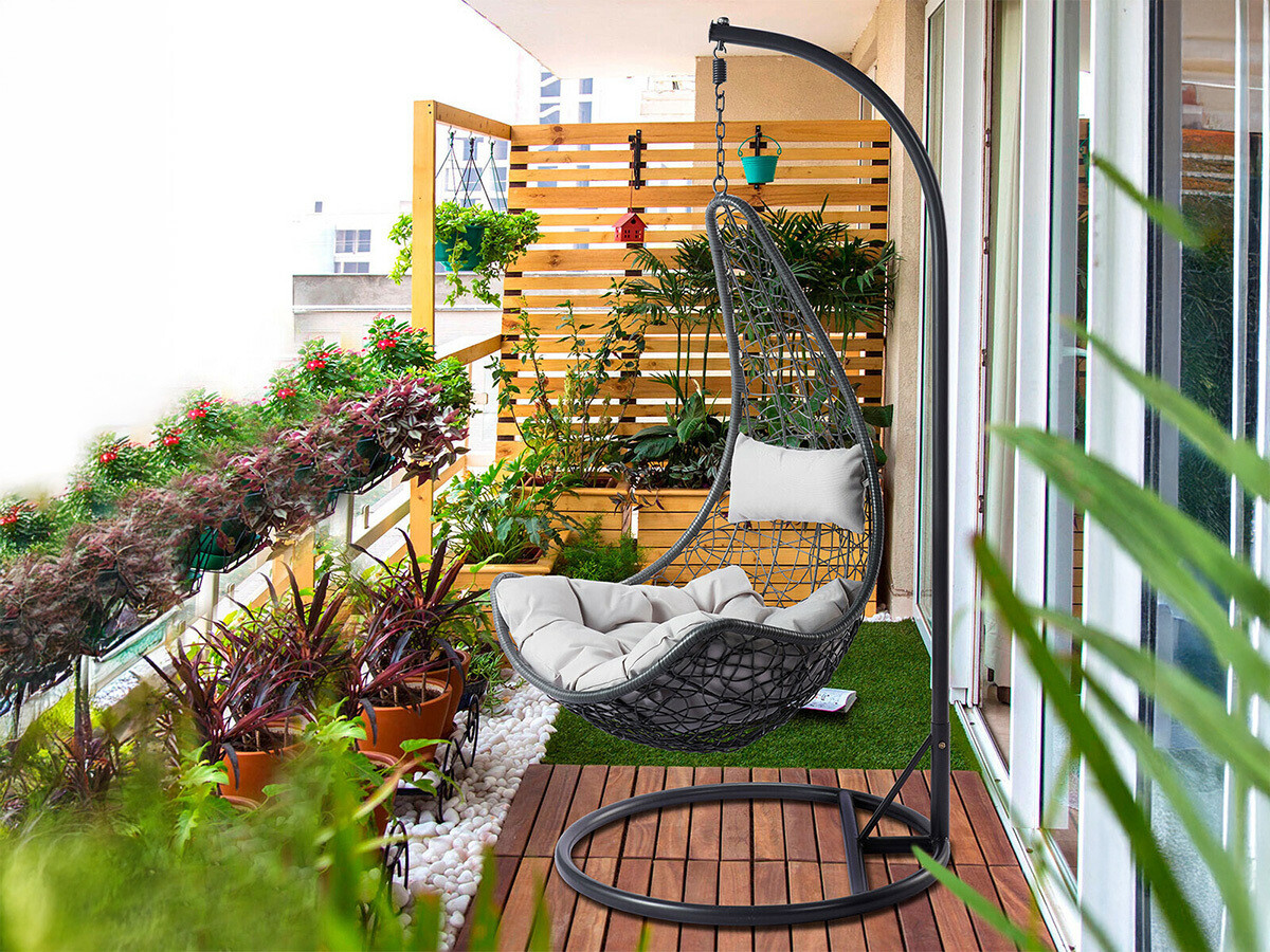 Silla colgante Comfivo 313 (Gris)