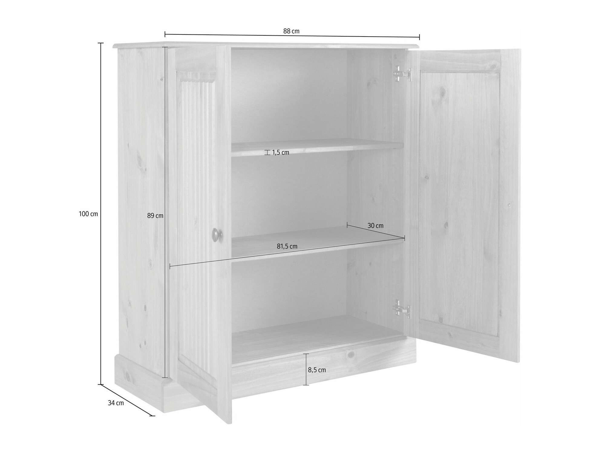 Aparador Caltola 109 (Pino)