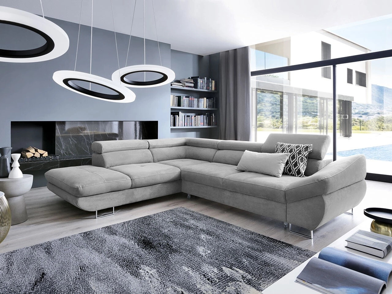 Sofá rinconero Lincoln 122 (Soro 90)