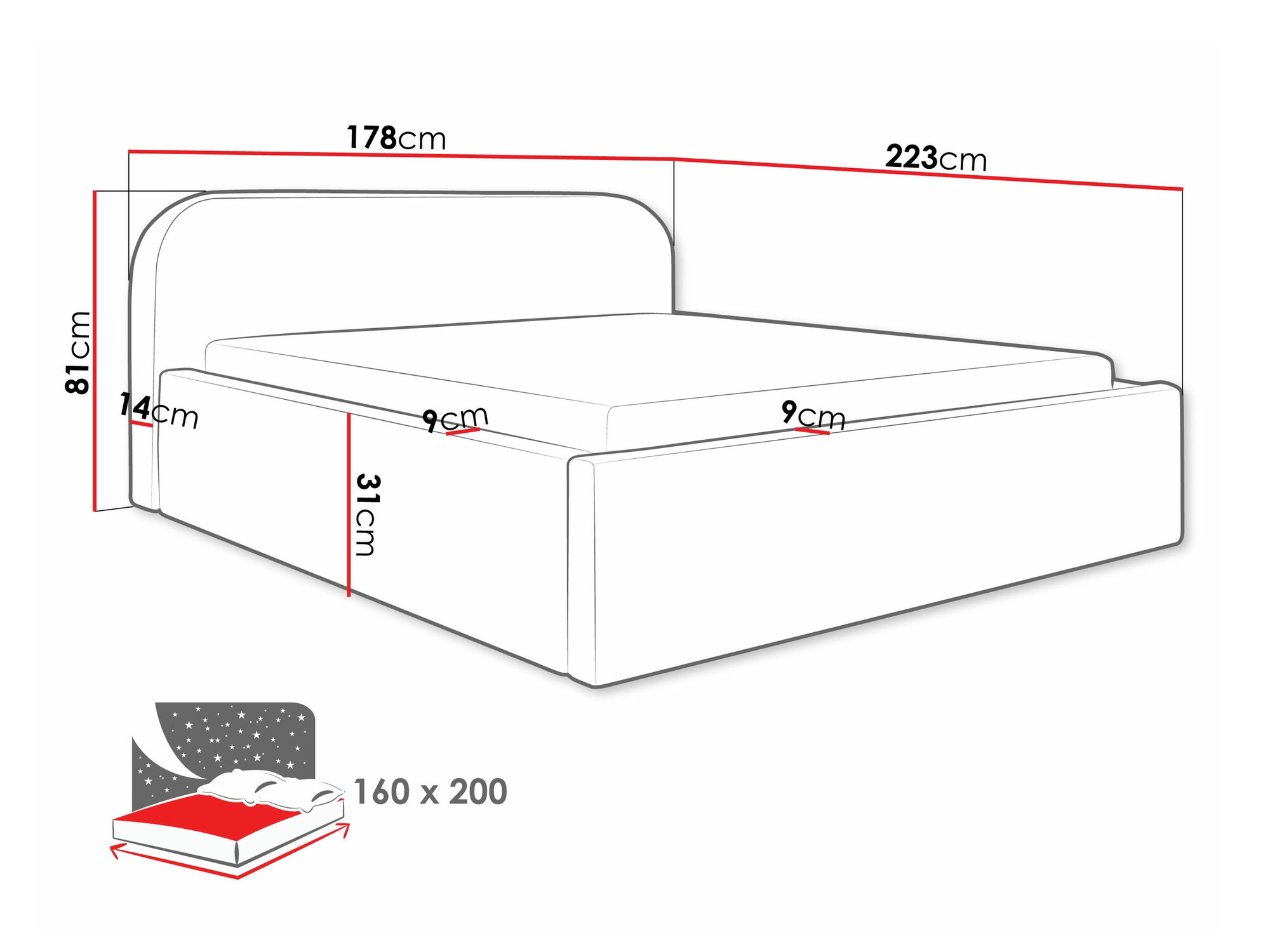 Cama Comfivo 409 (Abriamo 14)