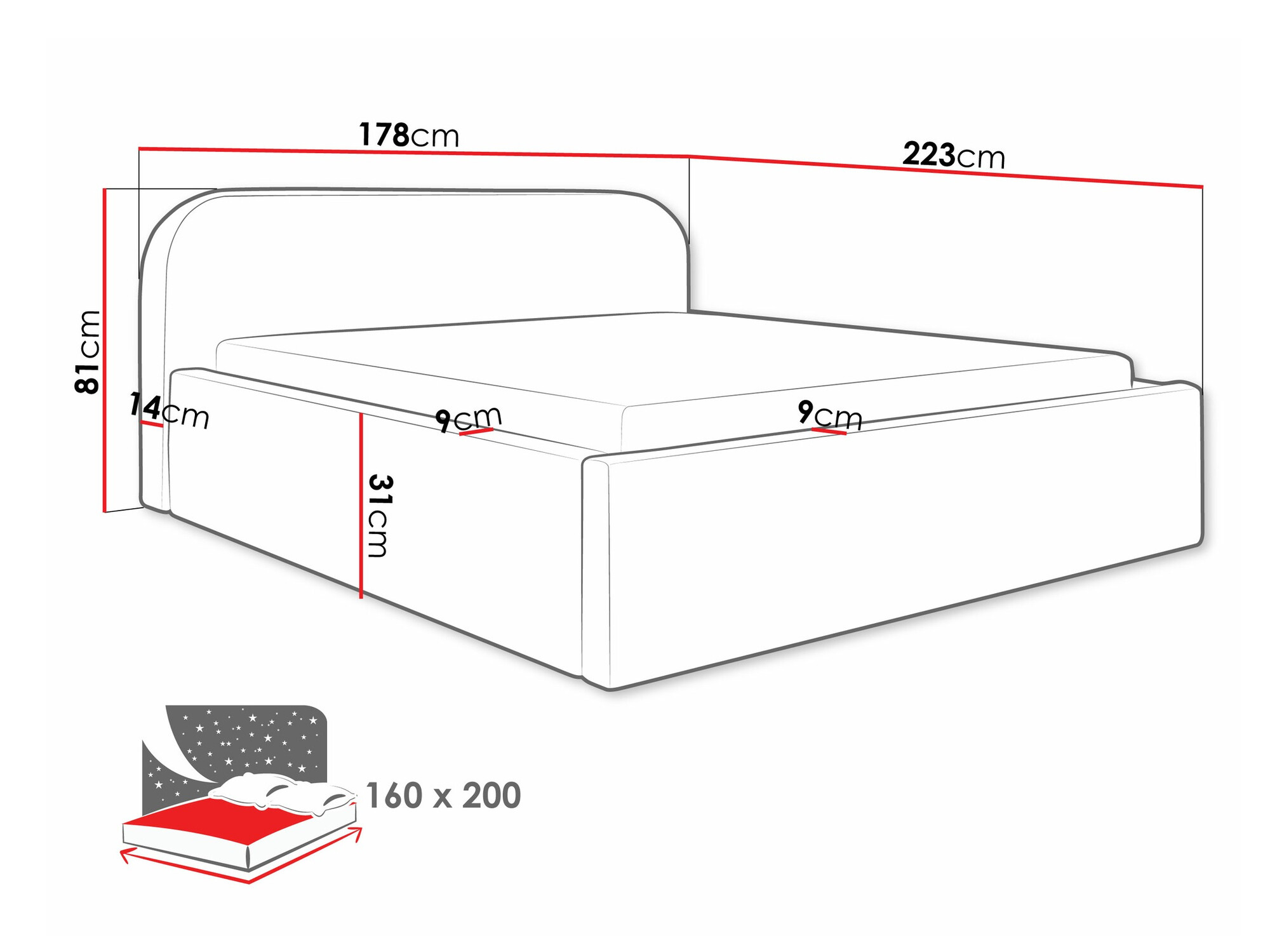 Cama Comfivo 409 (Abriamo 4)
