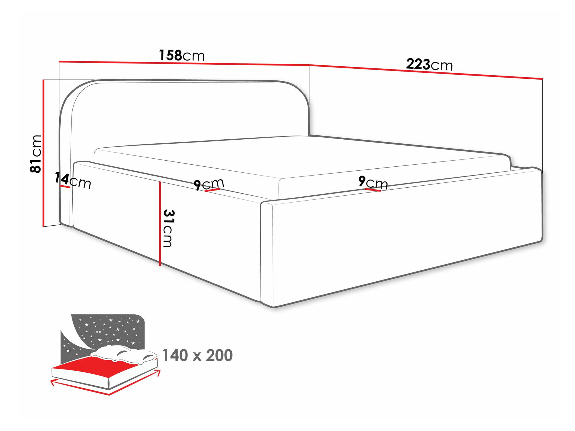 Cama Comfivo 409 (Abriamo 9)