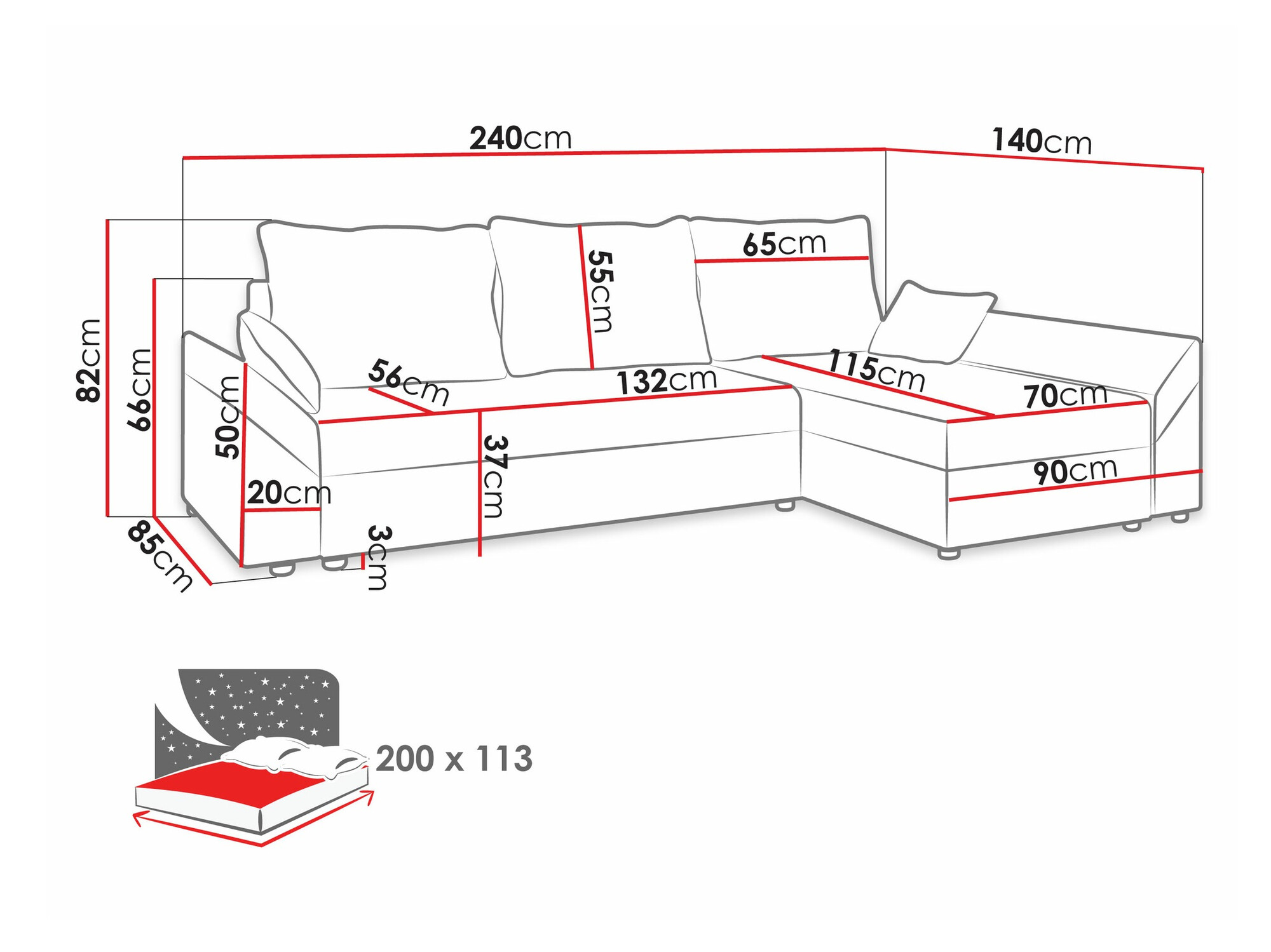 Sofá rinconero Memphis 104 (Mikrofaza 0009 + Mikrofaza 0010)
