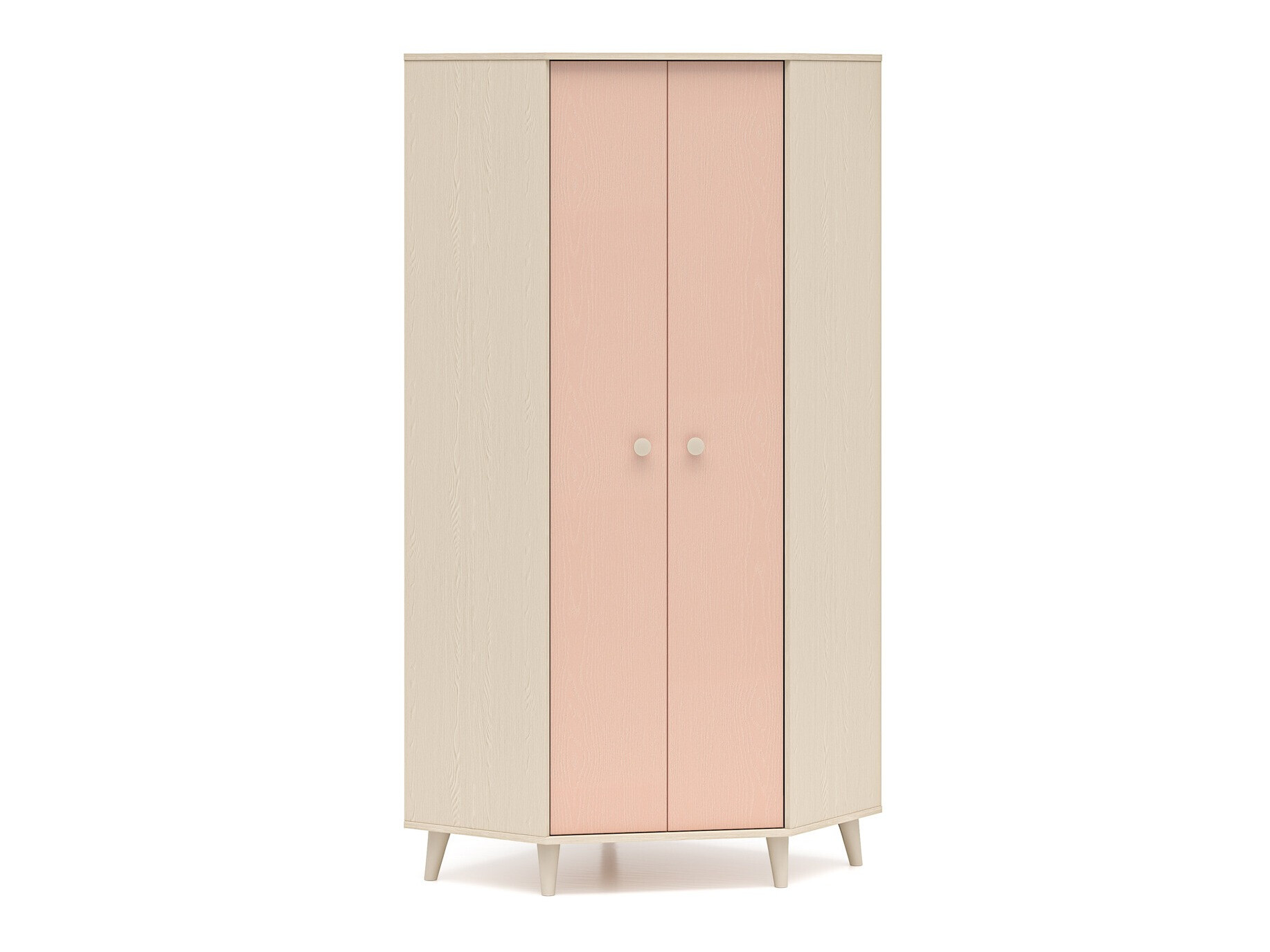 Armario de rincón Tortoli 100 (Rosa)