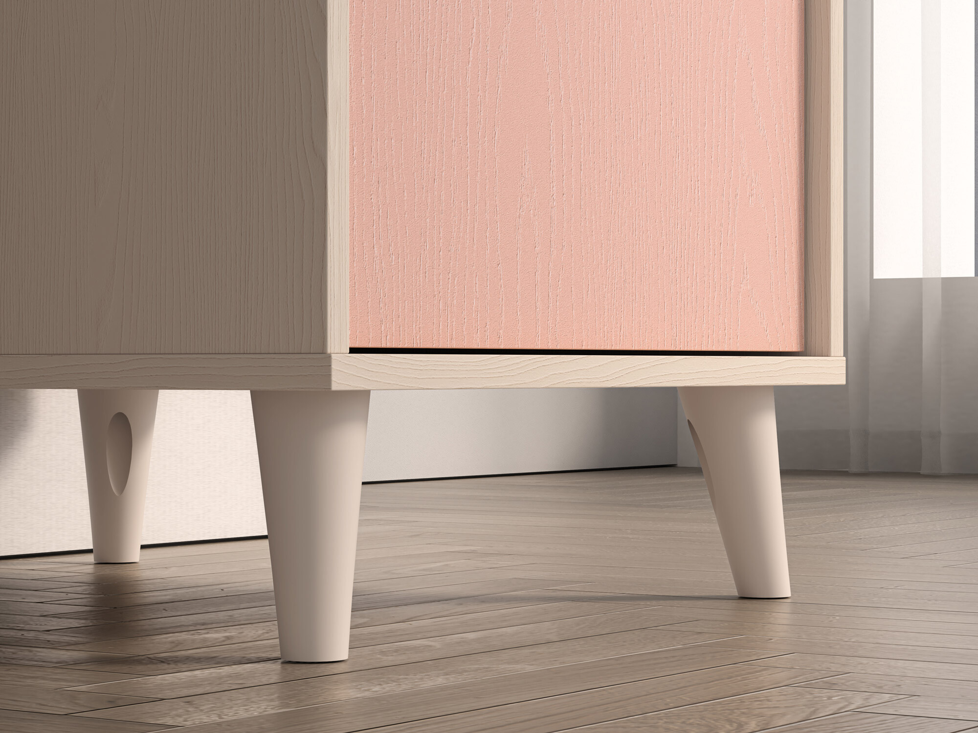 Escritorio Tortoli 106 (Rosa)