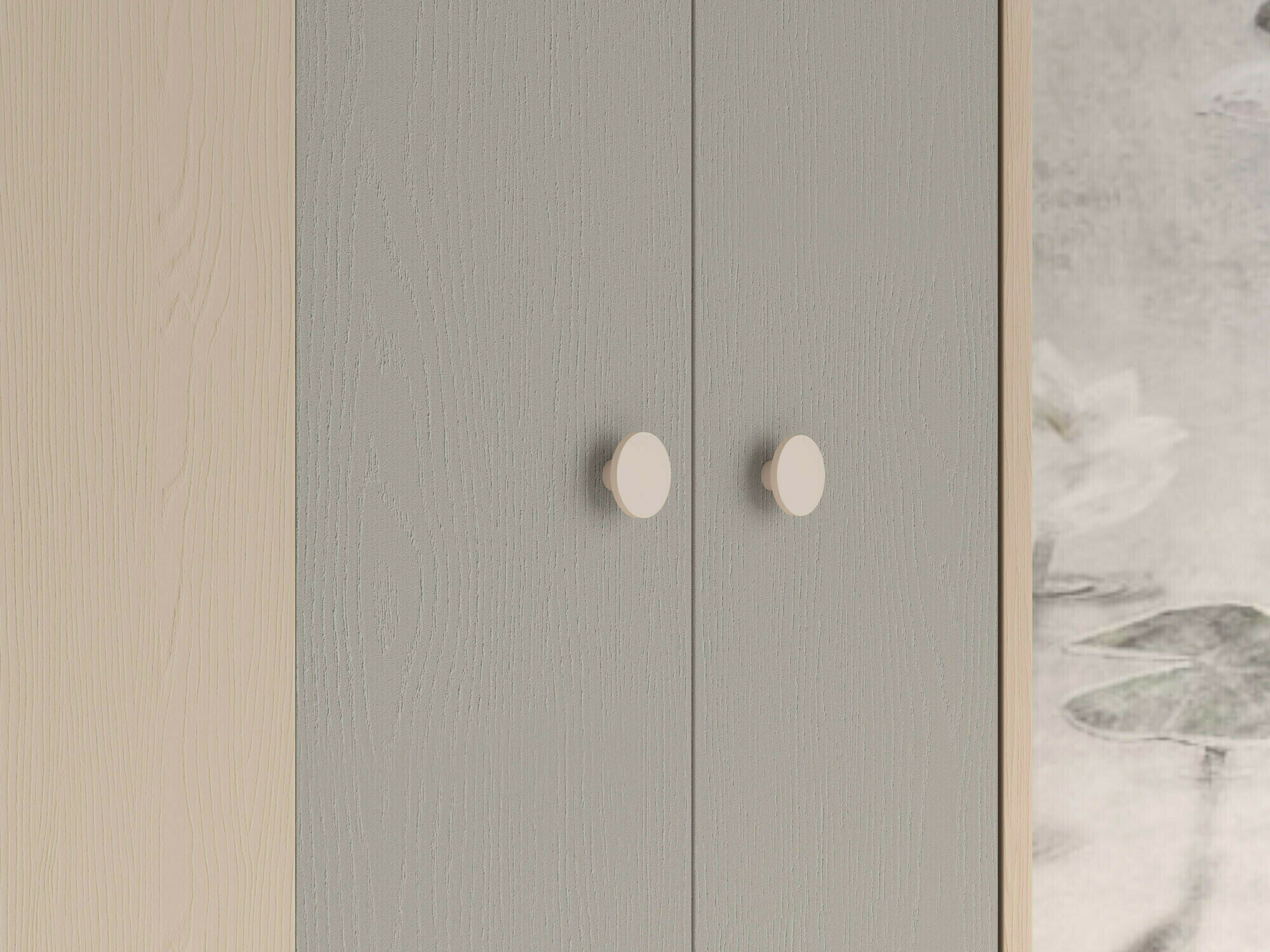 Conjunto de dormitorio infantil Tortoli 113 (Gris)