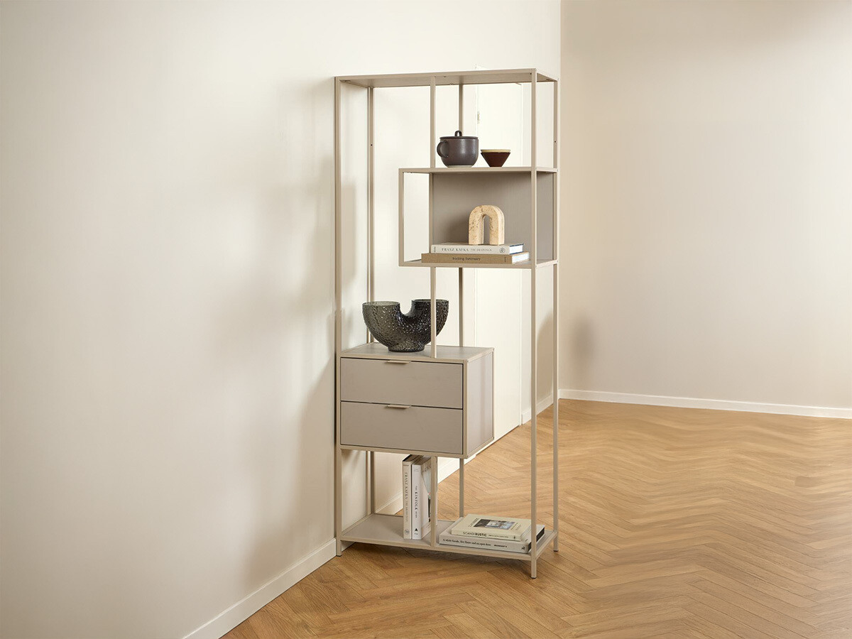 Estantería Norsica Sevferi 182 (Gris)