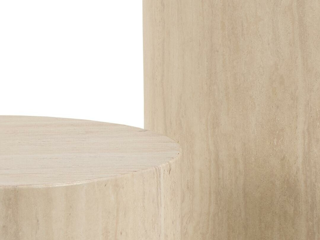 Conjunto de mesas auxiliares Norsica 912 (Beige)