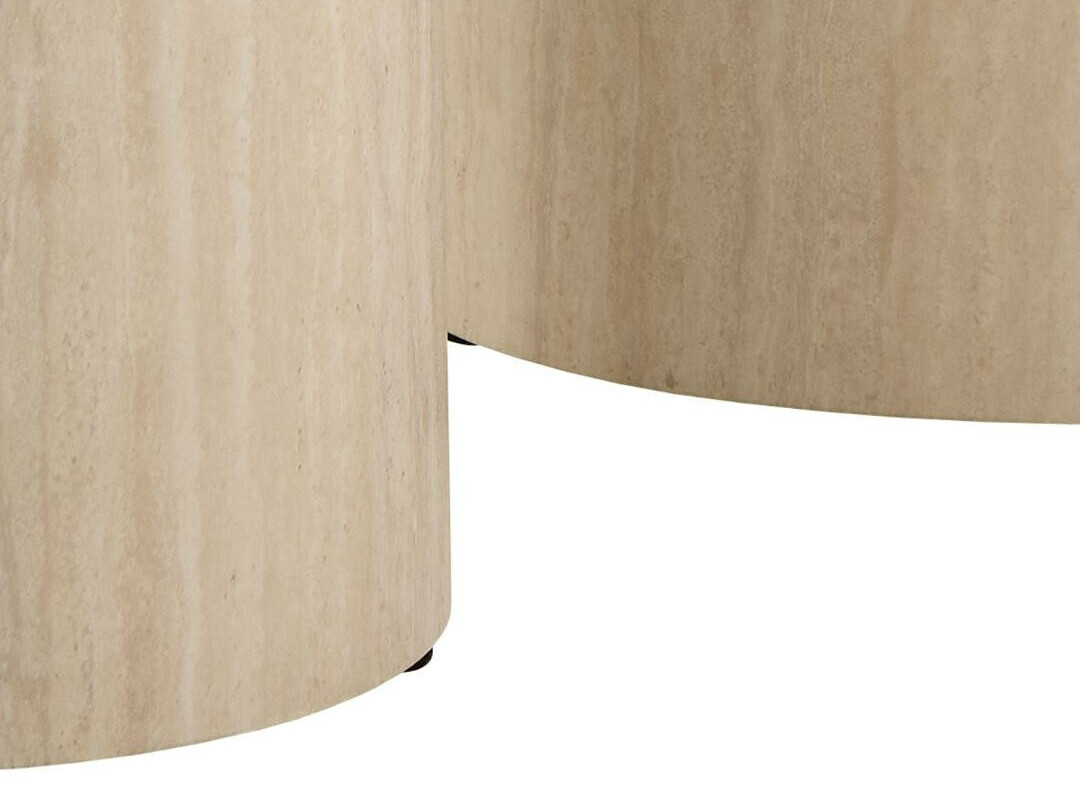 Conjunto de mesas auxiliares Norsica 912 (Beige)