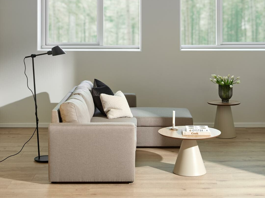 Mesa de centro Norsica 914 (Gris + Roble)