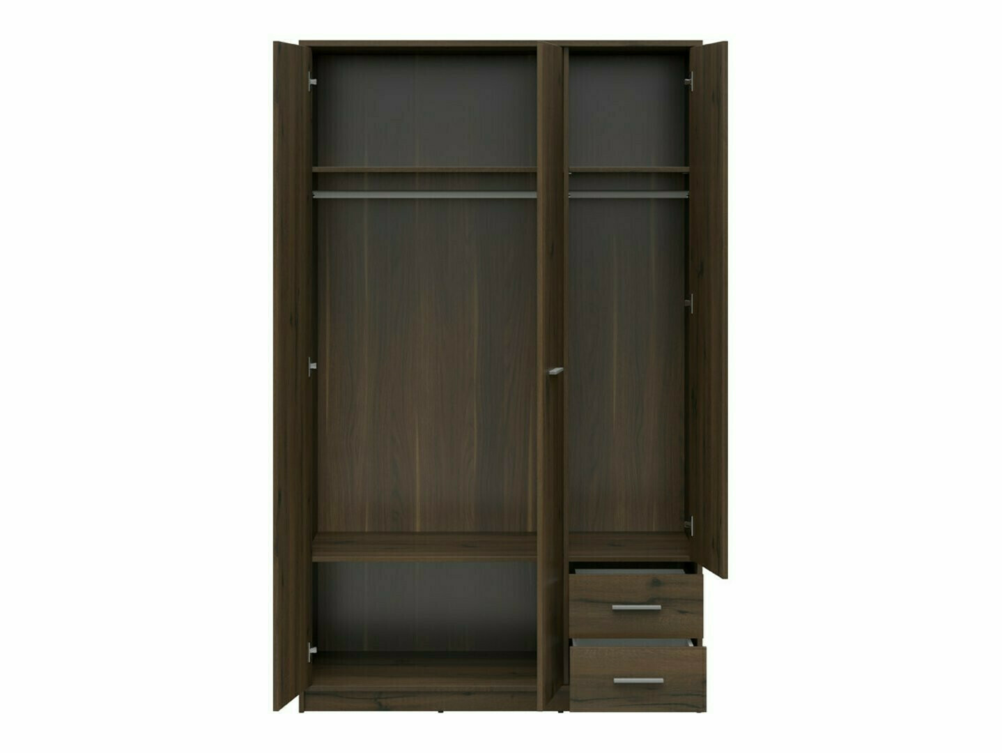 Conjunto de dormitorio Novsore 158 (Roble oscuro)