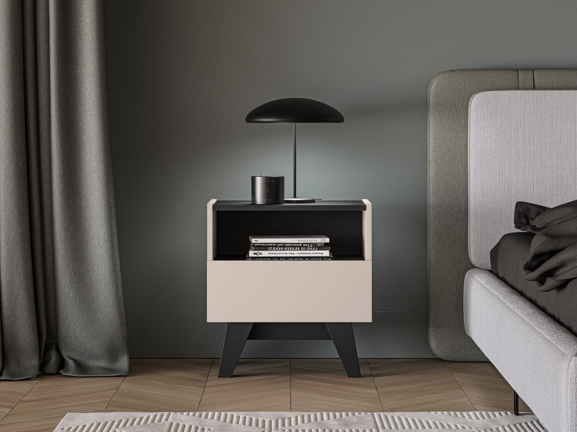 Mesilla de noche Evateno 105