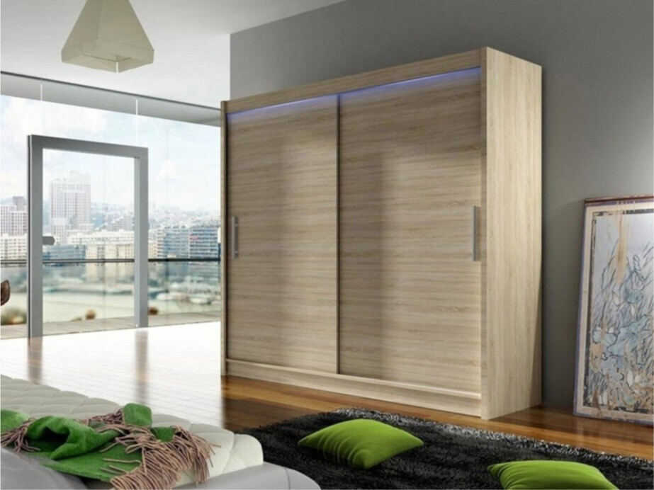 Armario Closico 100 (Roble Sonoma)