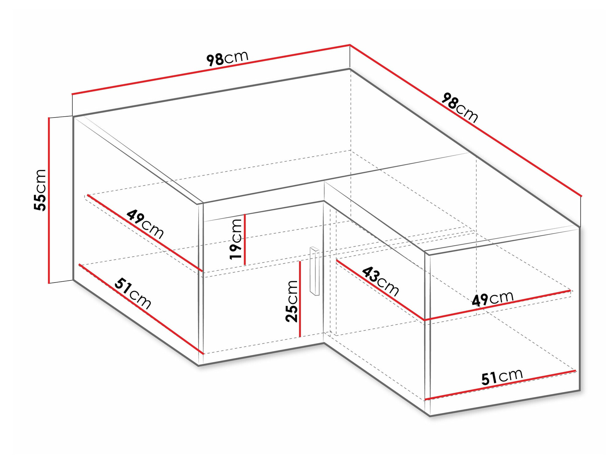 Rinconera Novduni 118 (Roble de lefkada)