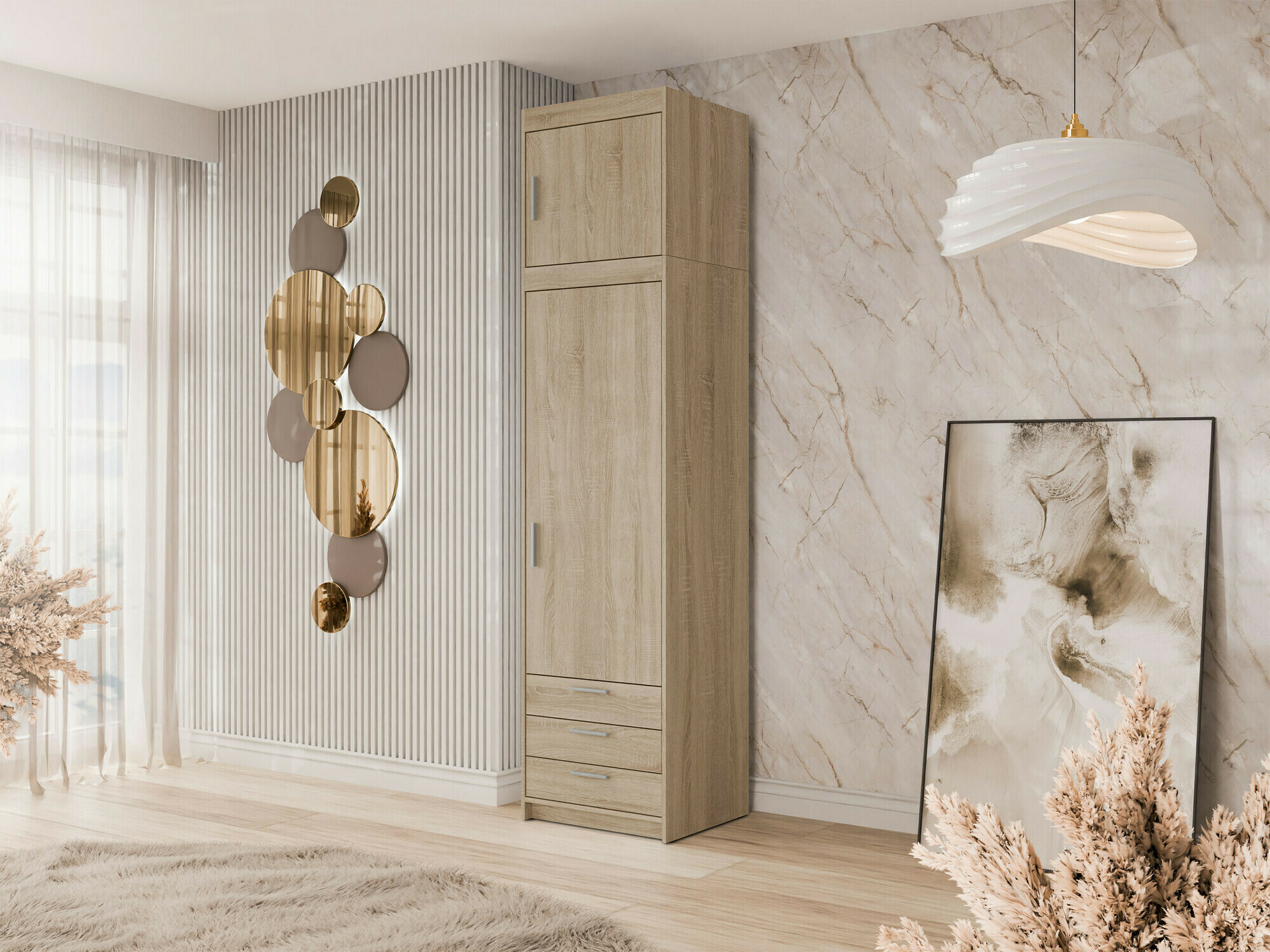 Aparador Novduni 117 (Roble Sonoma)