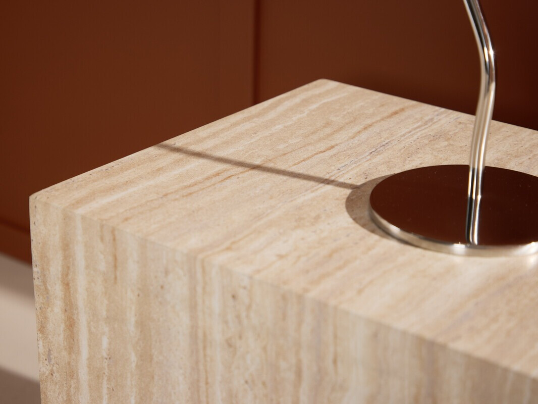 Mesa auxiliar Dallas 5005 (Claro Travertine)