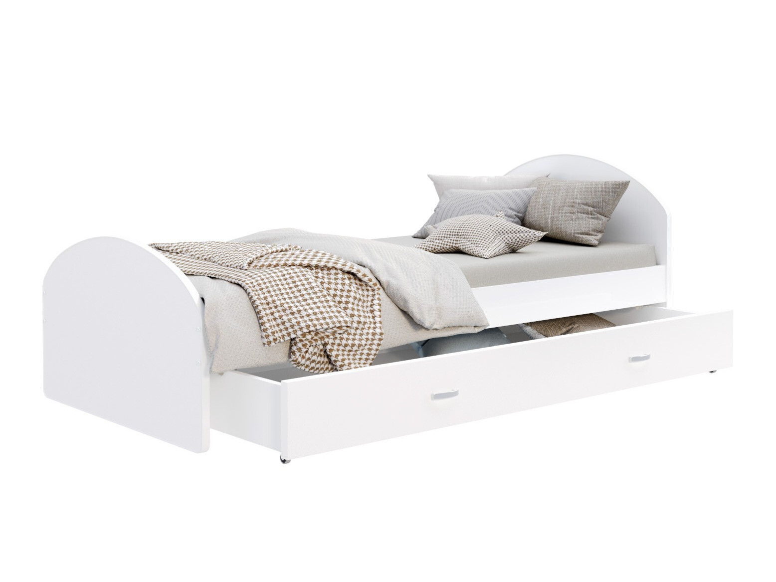 Cama Aurora 177 (Blanco)