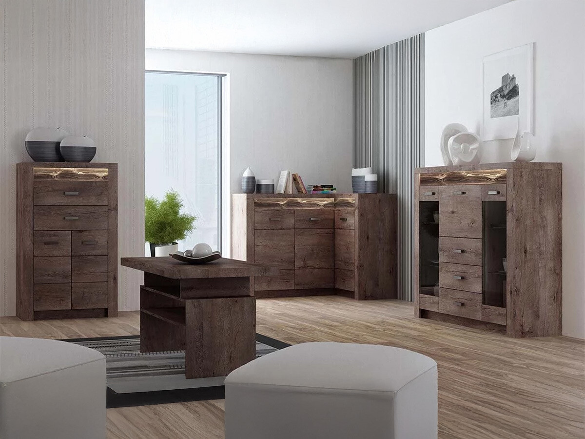 Mesa de centro Serfeno 109 (Fresno oscuro)