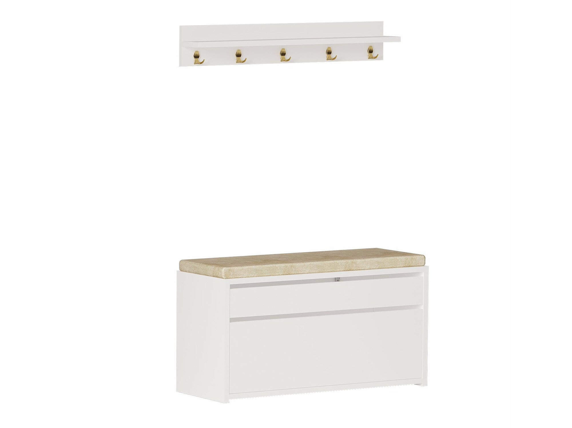 Conjunto para recibidor Asheboro 160