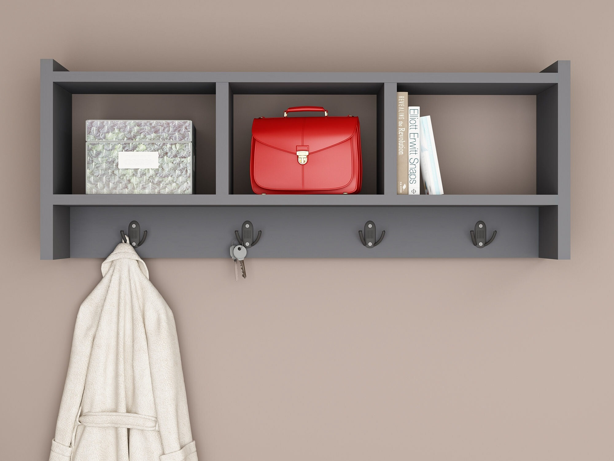 Perchero Asheboro 163 (Antracita)