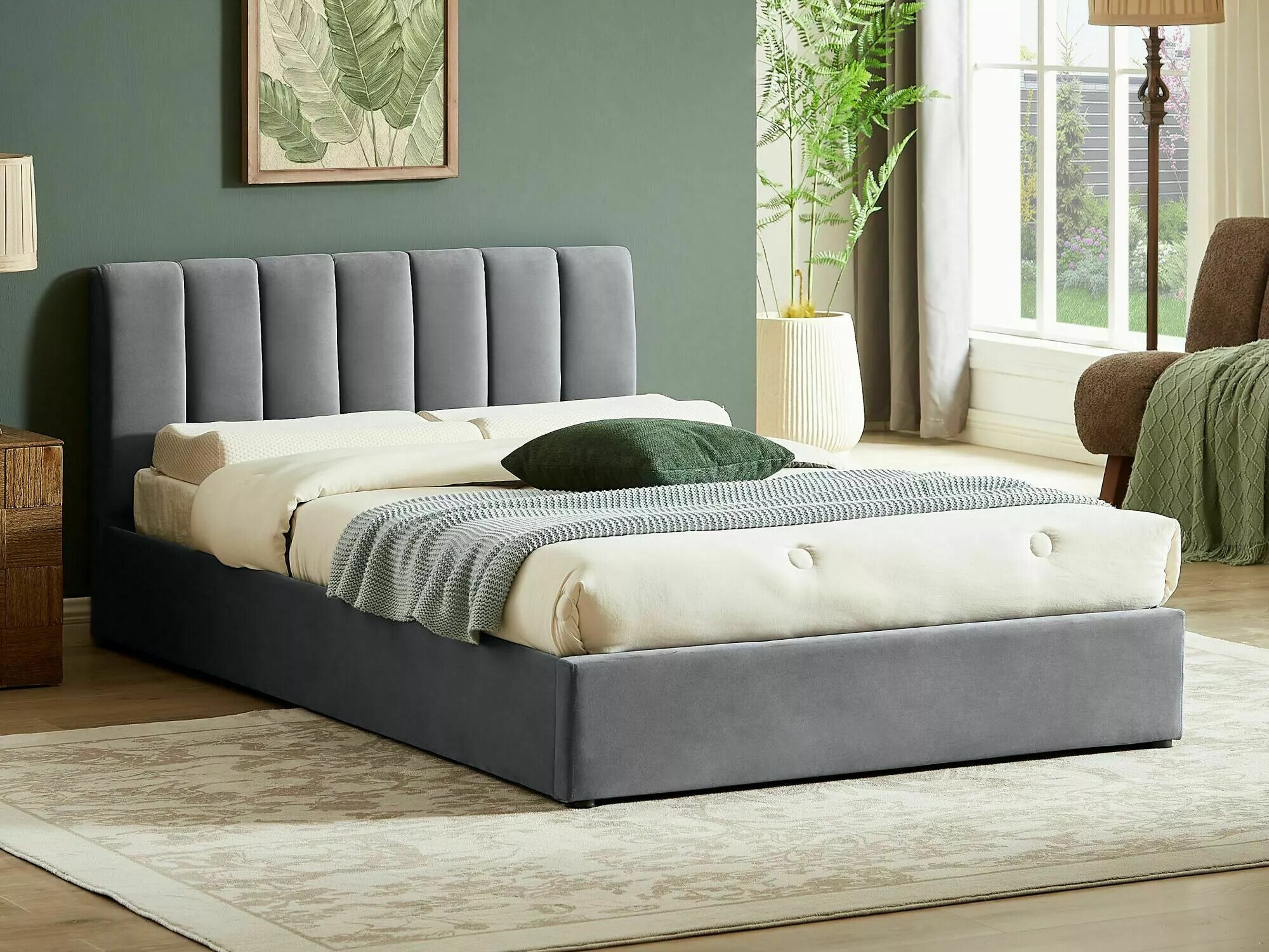 Cama Detroit 412 (Gris)