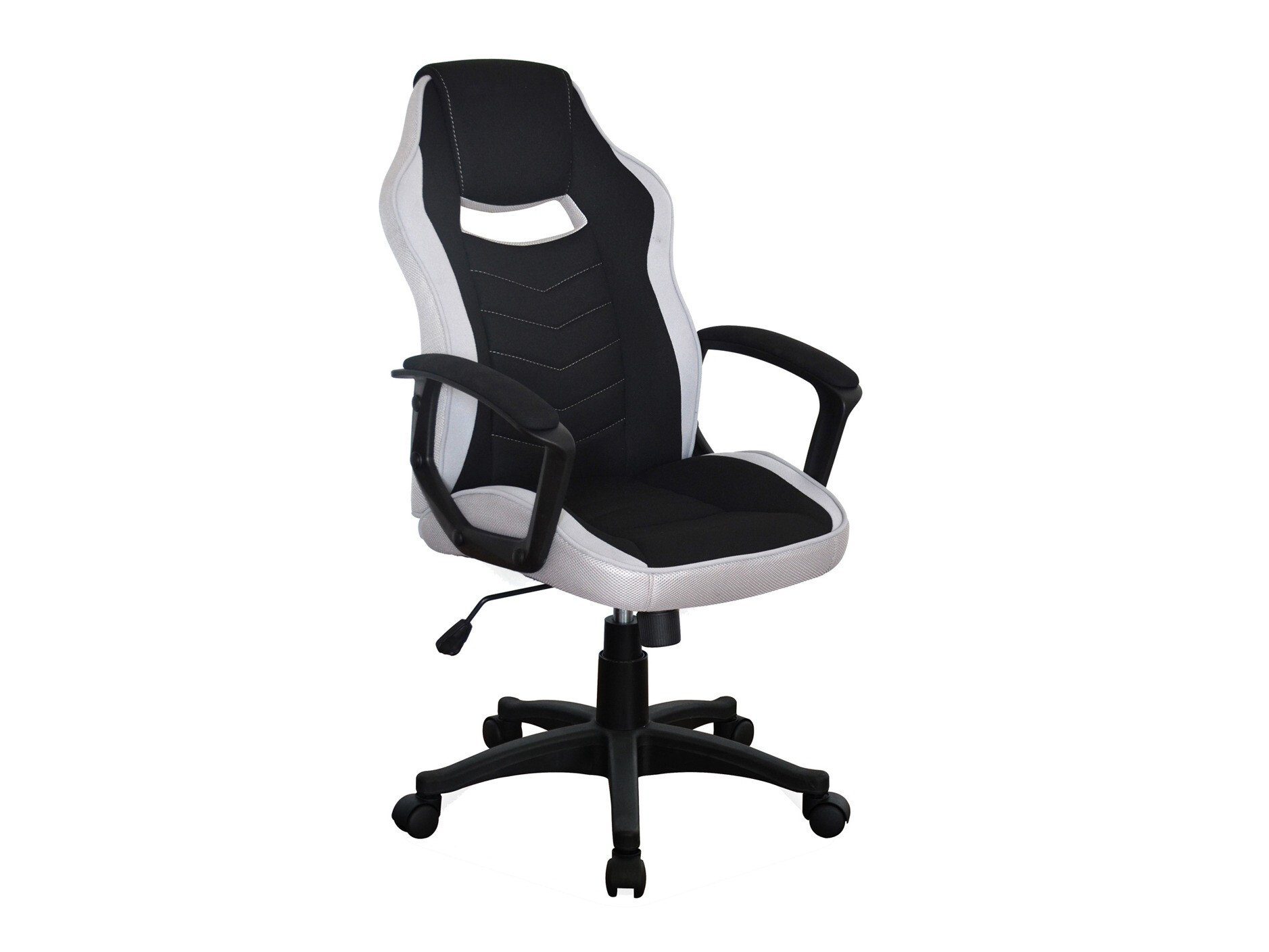 Silla de oficina Detroit 690 (Blanco + Negro)
