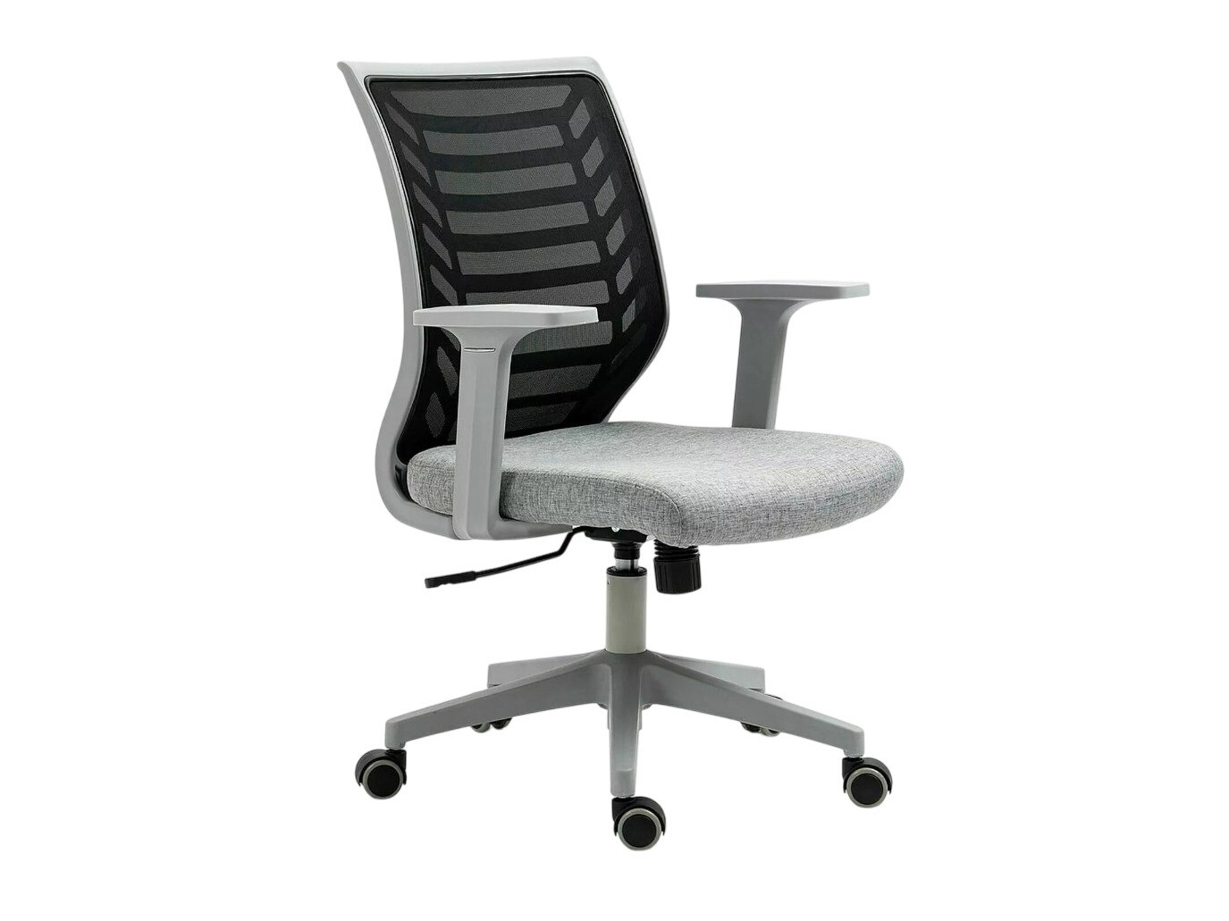 Silla de oficina Detroit 694 (Gris + Negro)