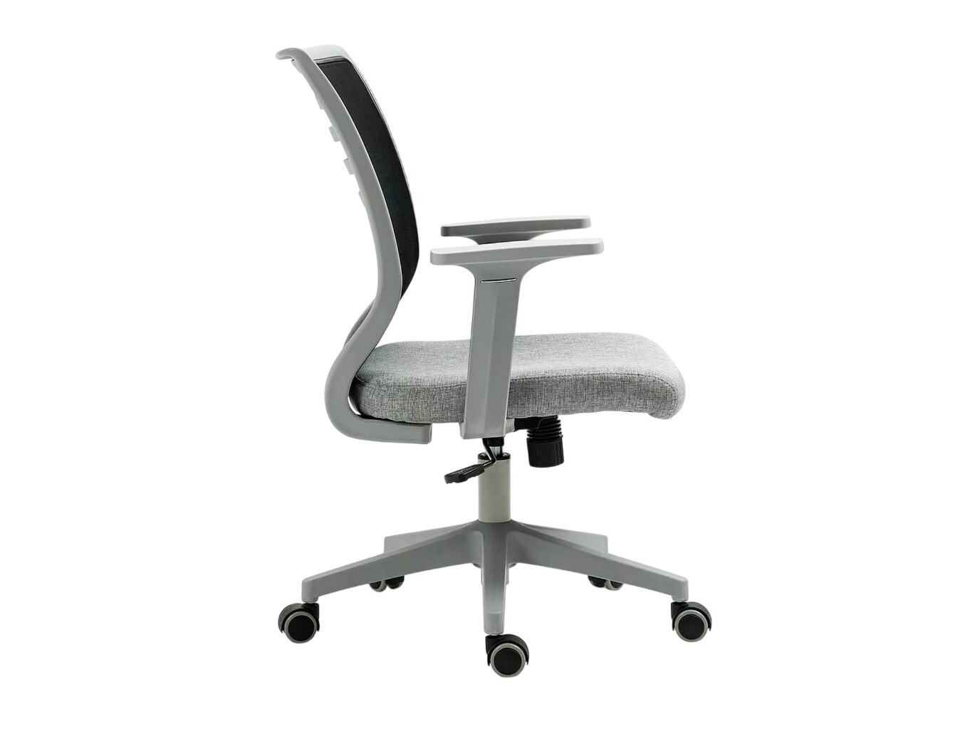 Silla de oficina Detroit 694 (Gris + Negro)