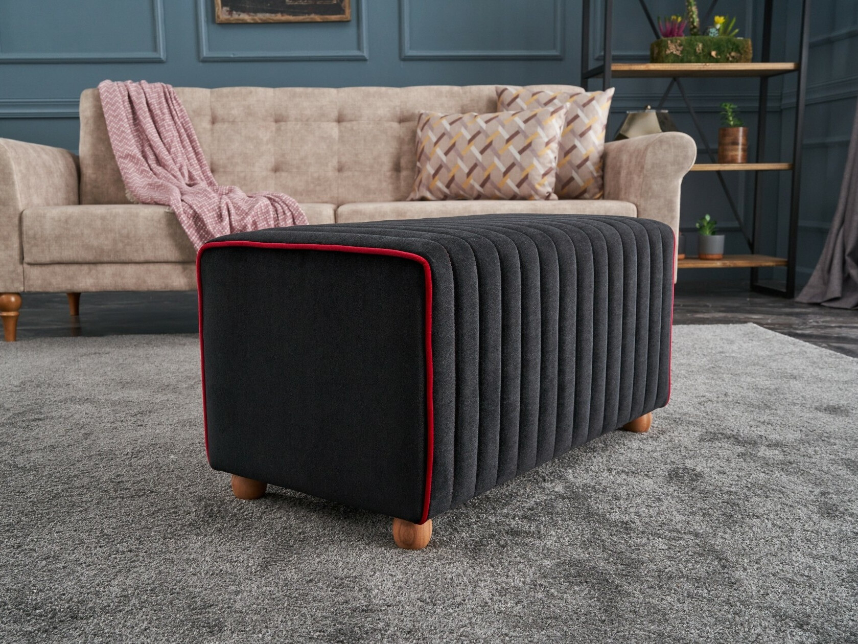 Reposapiés Altadena 595 (Antracita)