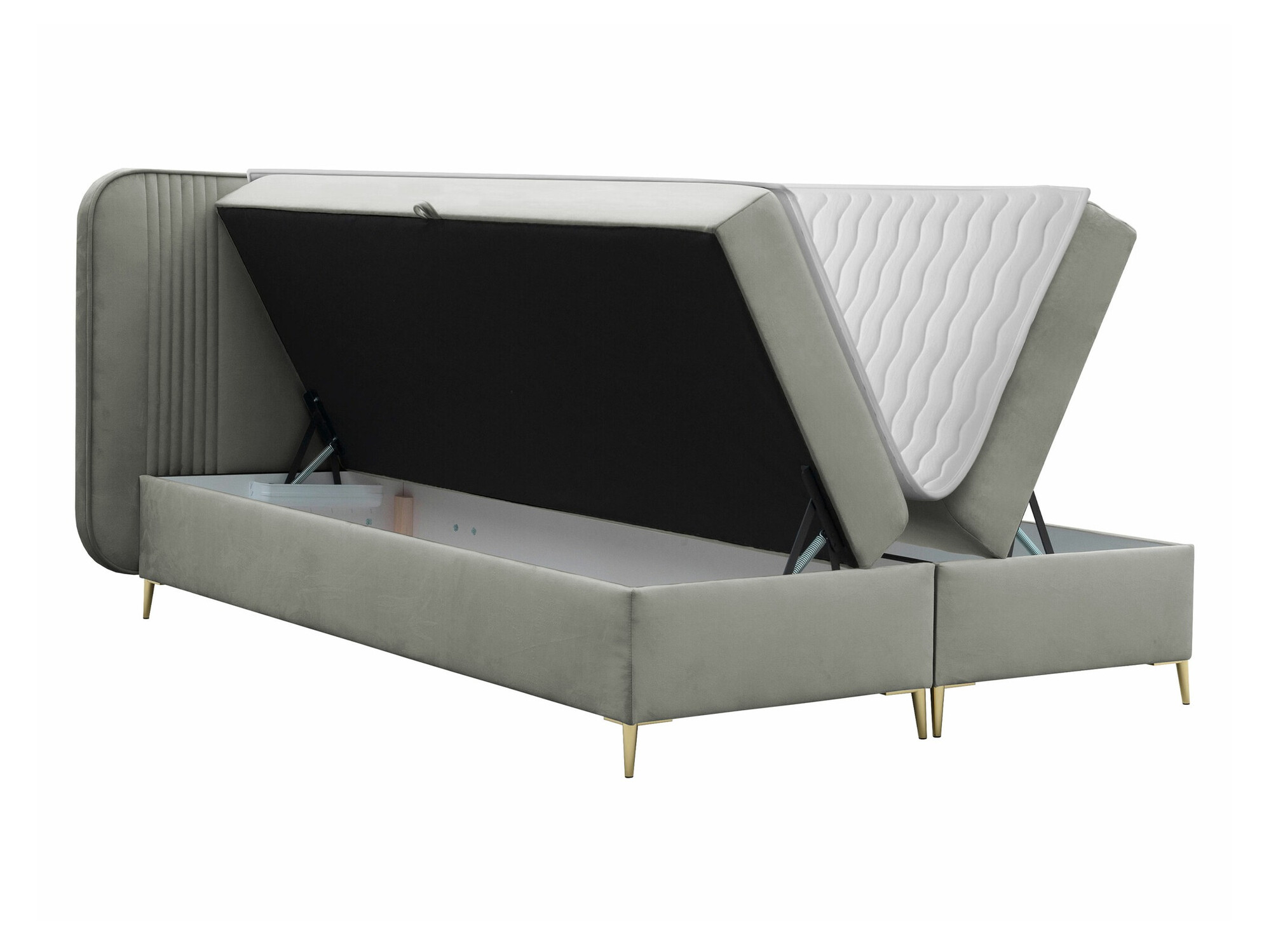 Cama continental Baltimore 196 (Magic Velvet 2239)