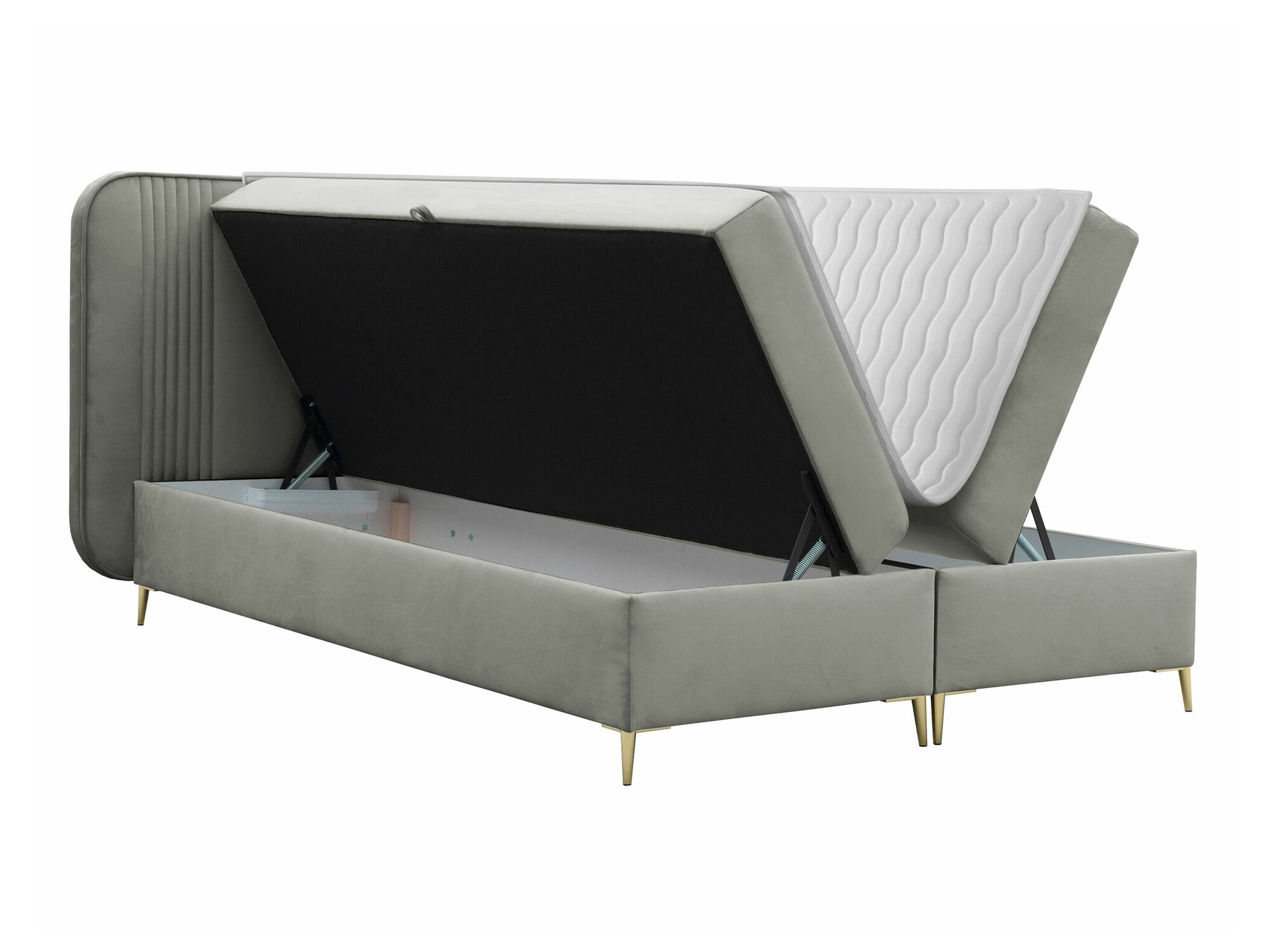 Cama continental Baltimore 196 (Magic Velvet 2257)