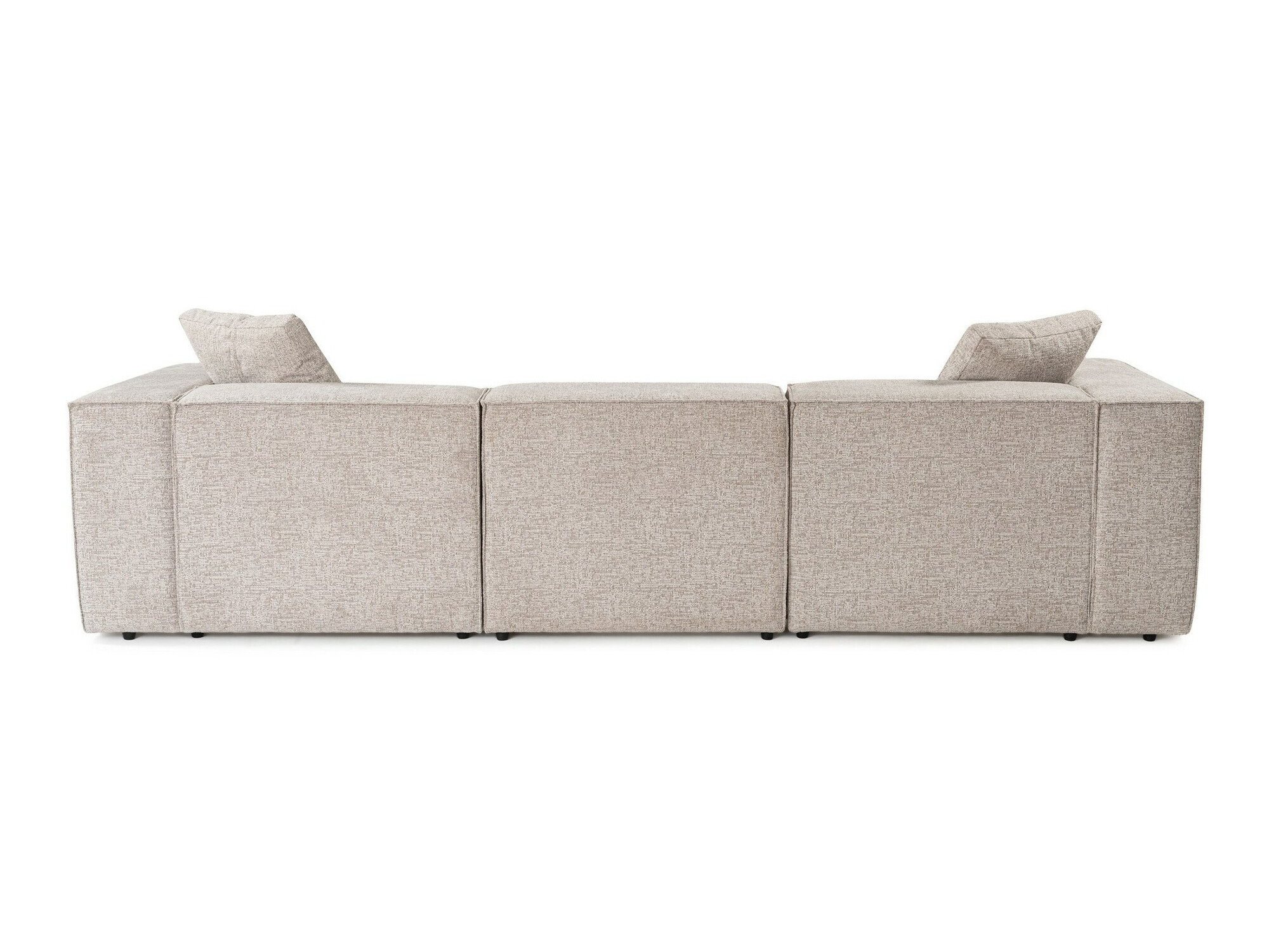 Sofá rinconero modular Fivsoi 102 (Taupe)