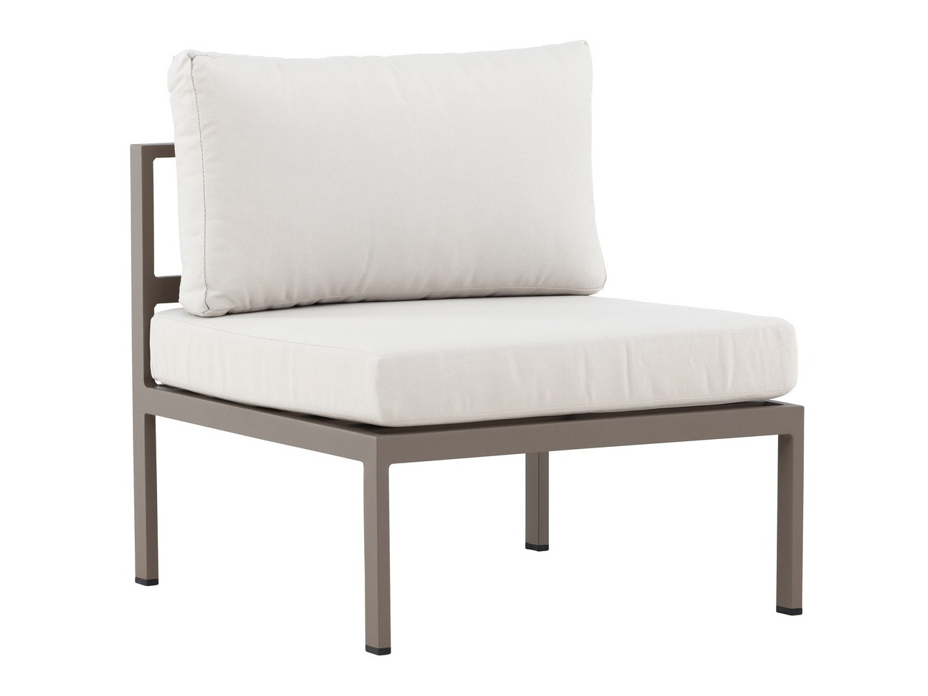 Sillón plara exterior Dallas 4721 (Marrón + Beige)