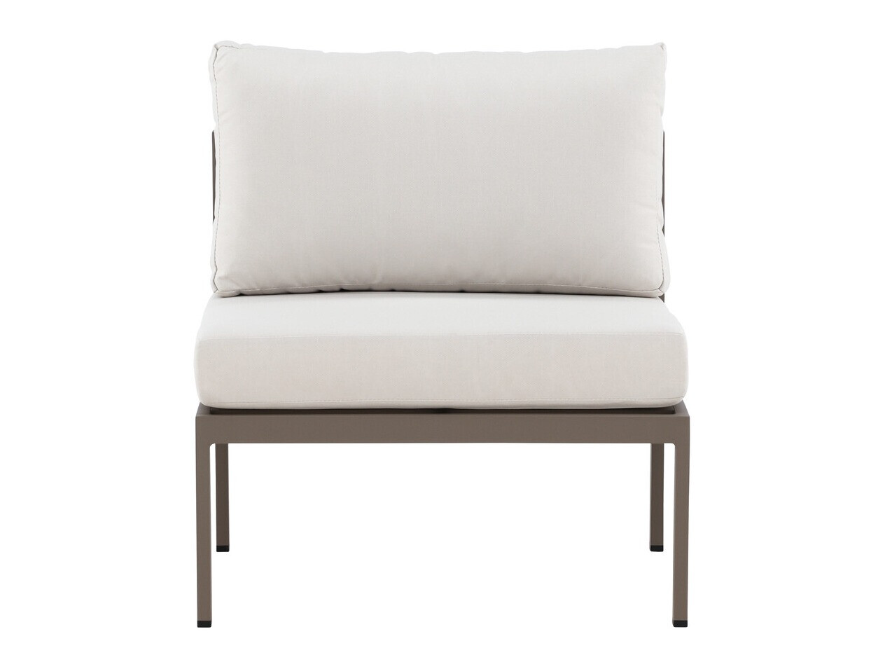 Sillón plara exterior Dallas 4721 (Marrón + Beige)