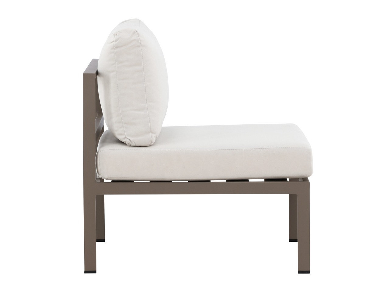 Sillón plara exterior Dallas 4721 (Marrón + Beige)