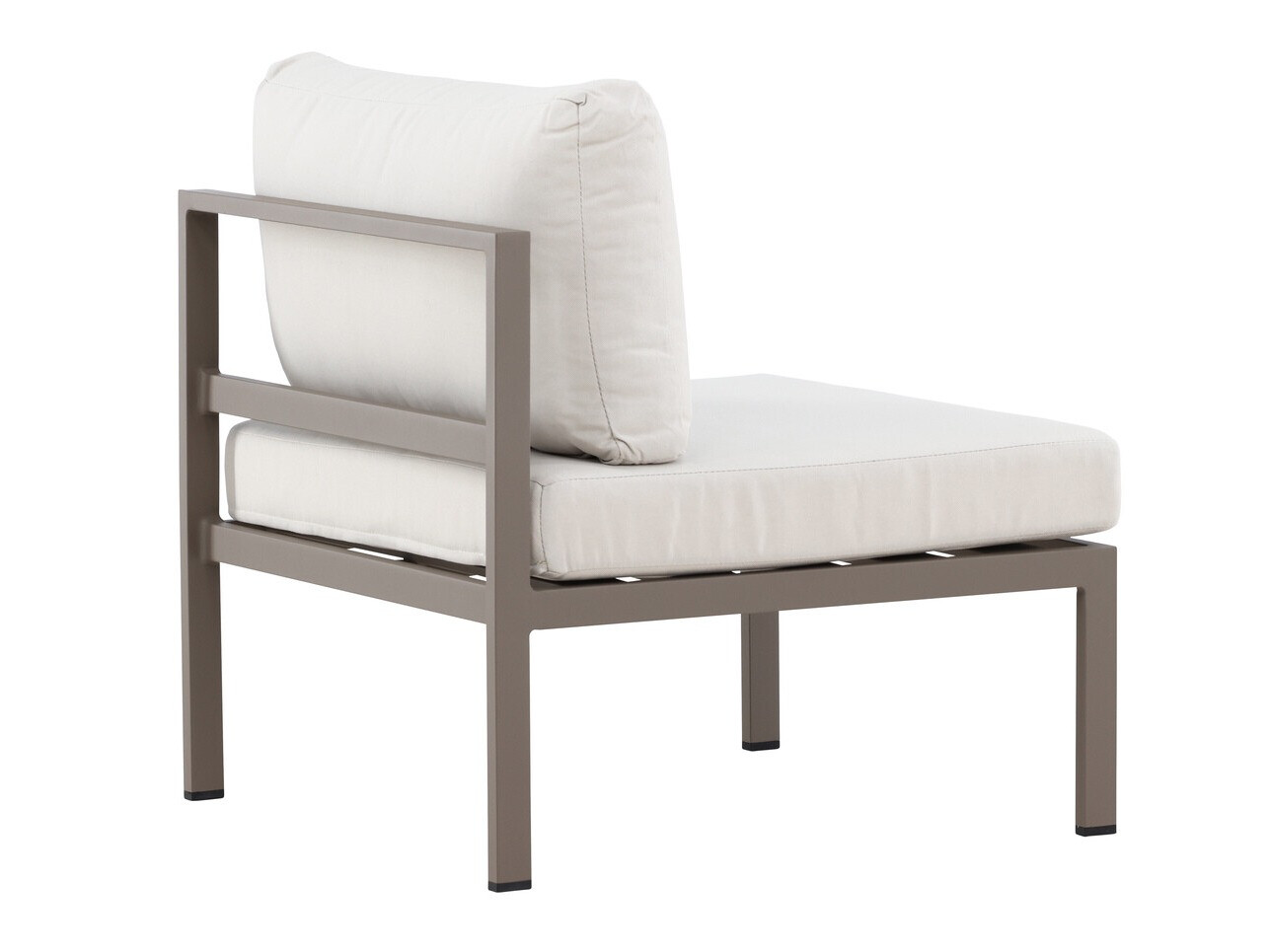 Sillón plara exterior Dallas 4721 (Marrón + Beige)