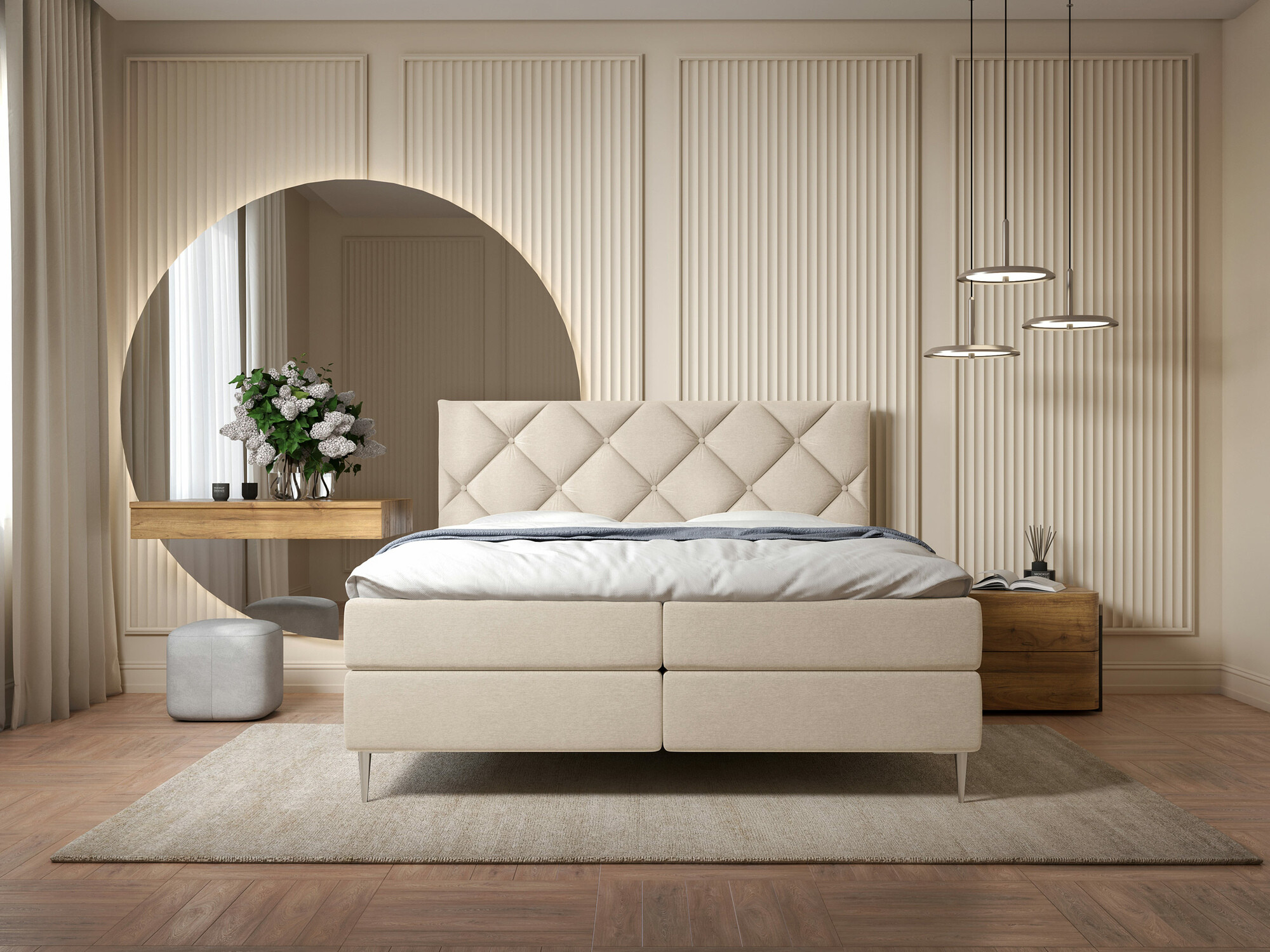 Cama continental ComfiDream 192 (Verita 03)