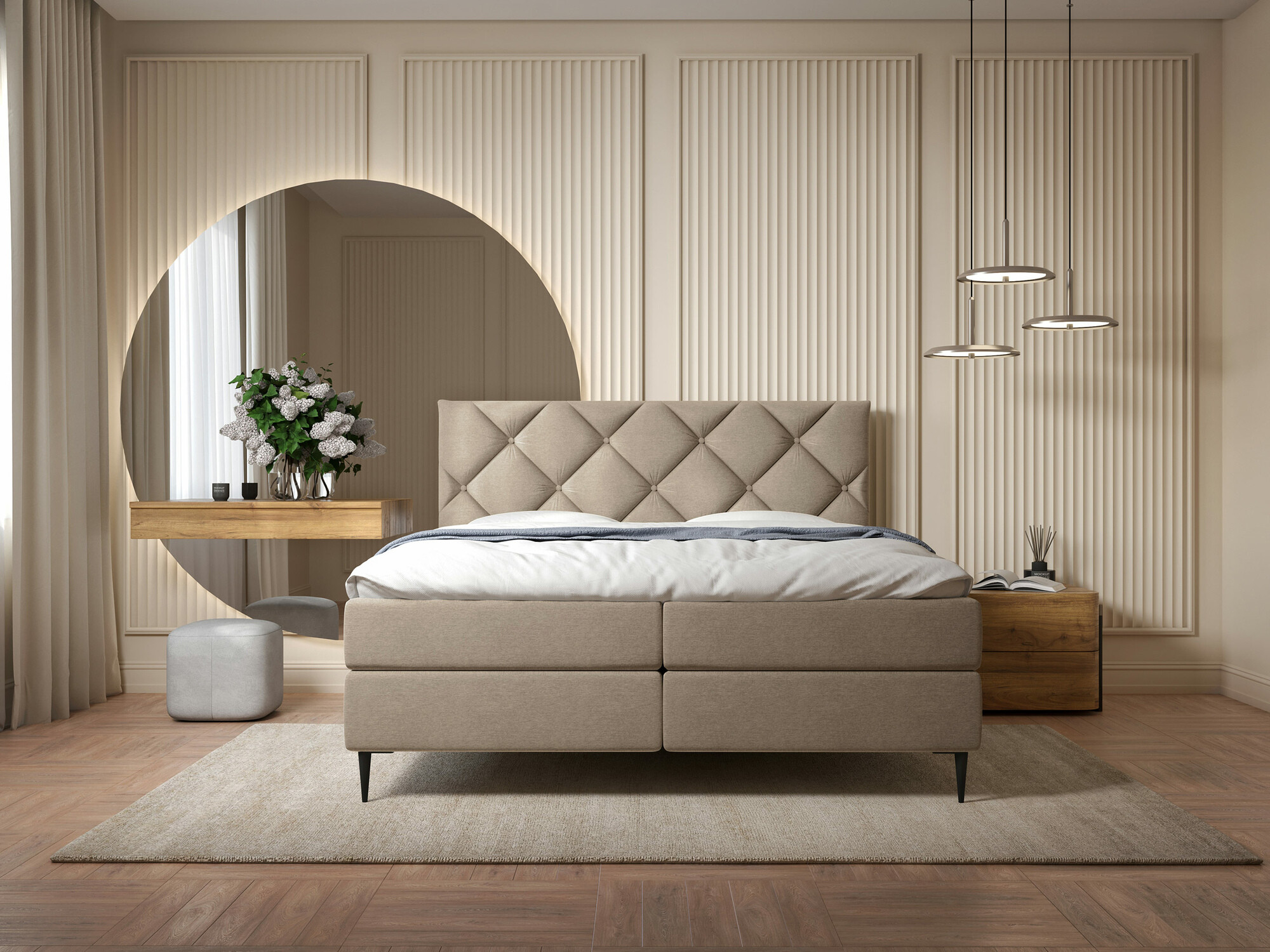 Cama continental ComfiDream 192 (Verita 16)