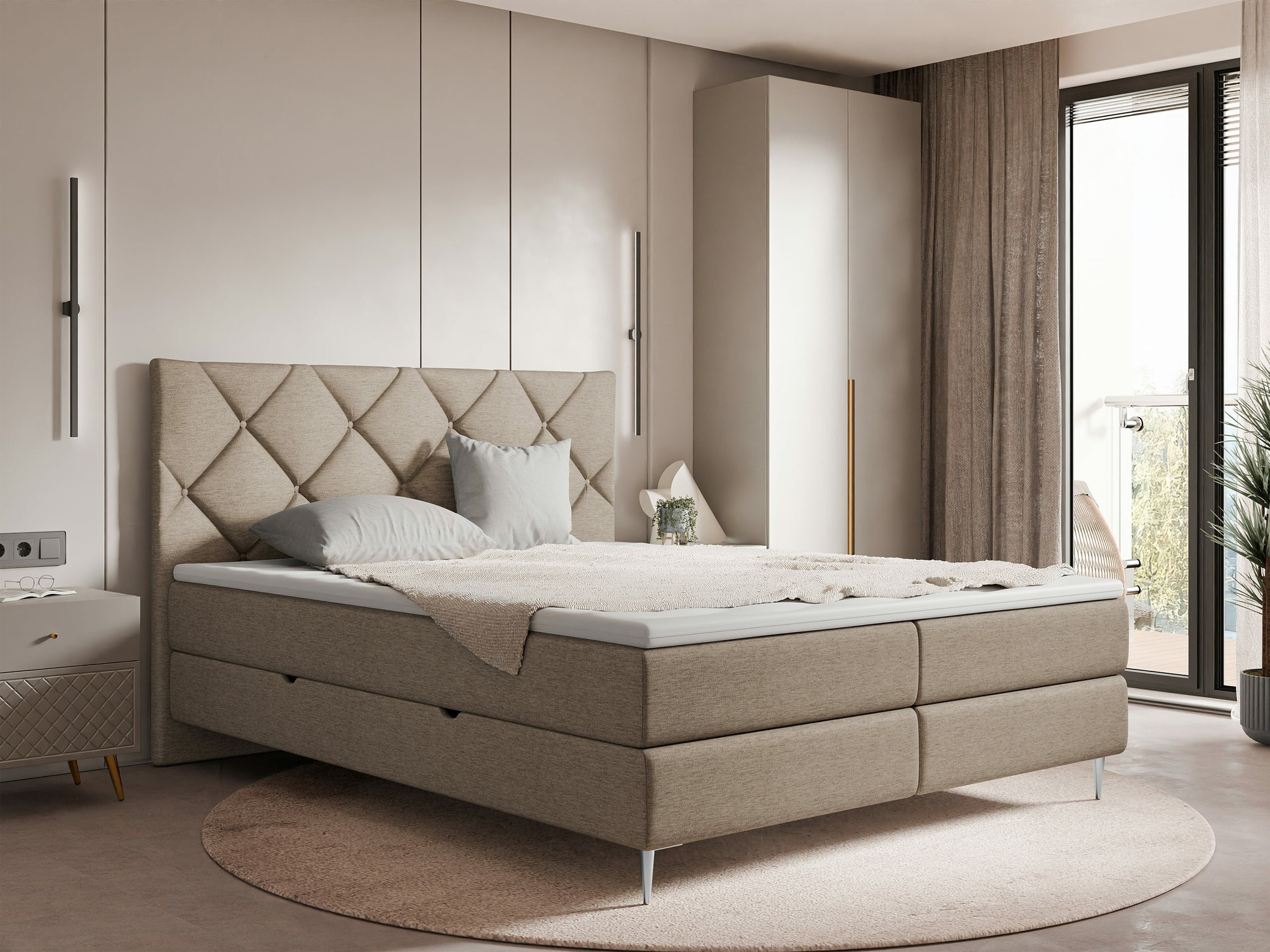 Cama continental ComfiDream 192 (Verita 16)