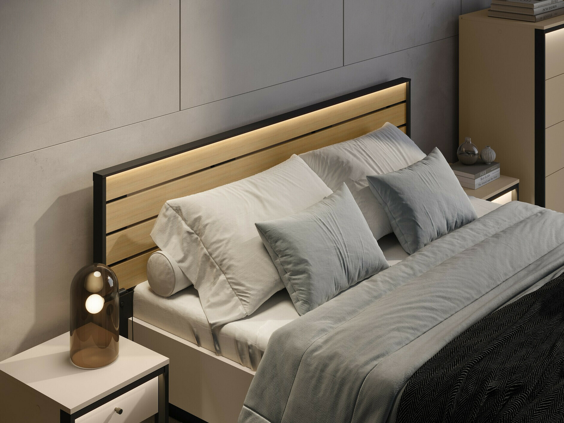 Conjunto de dormitorio Virmoro 106